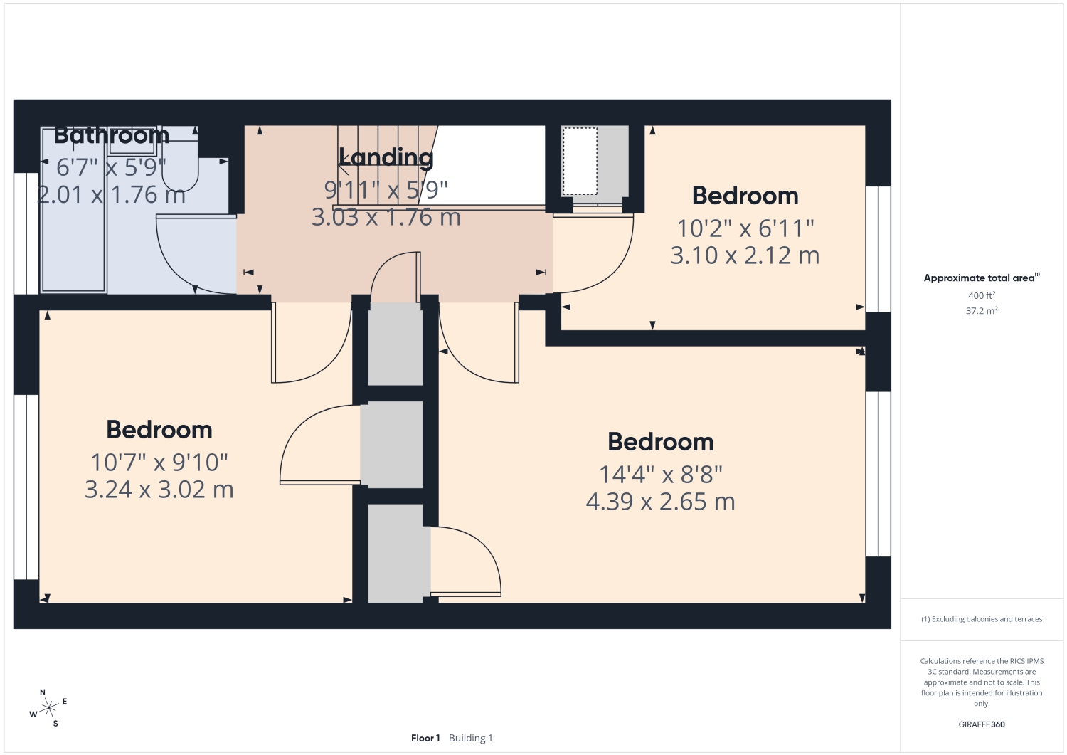 13, Garth Close, Bordon floorplan
