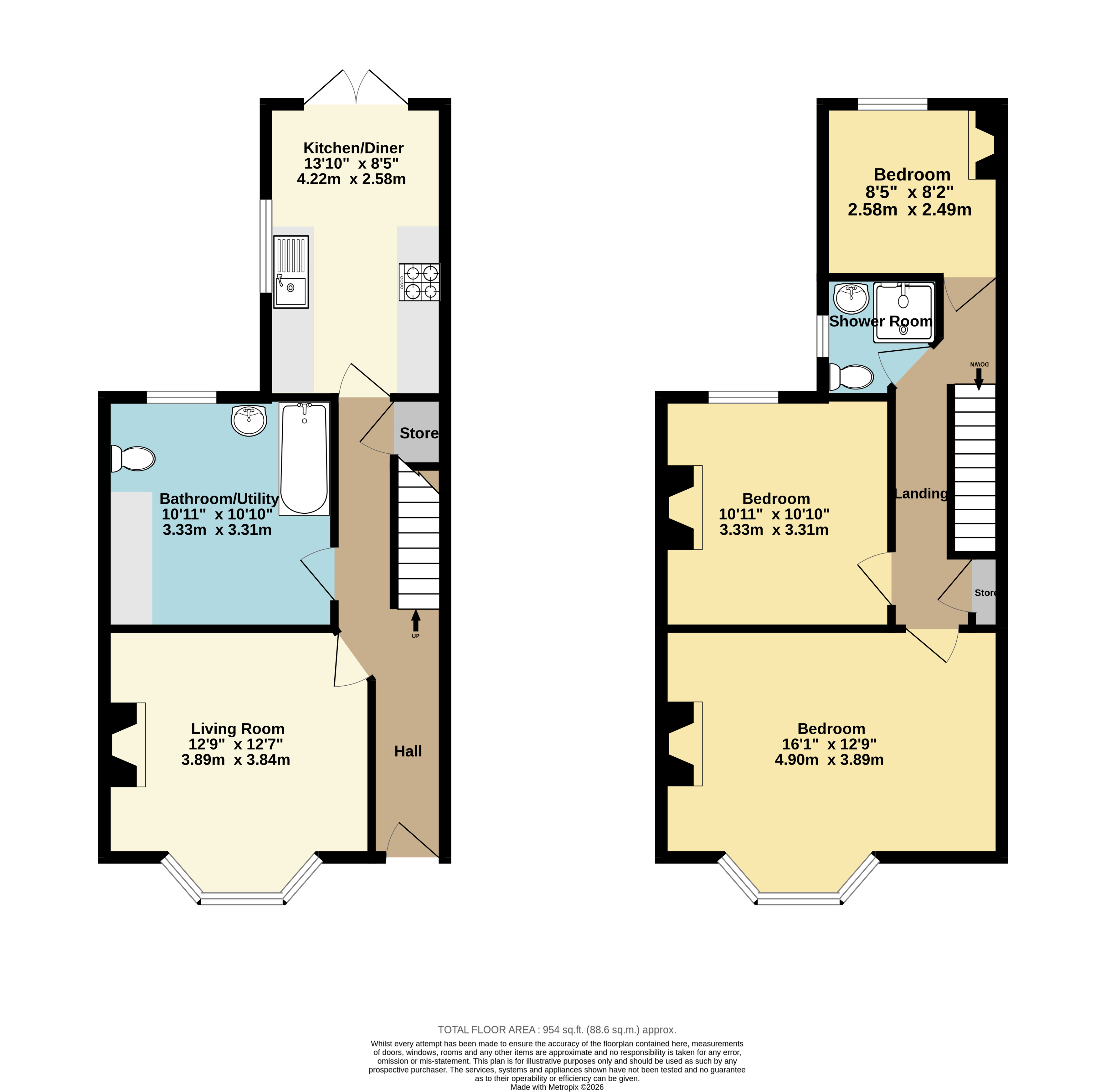 34, Alexandra Road, Kent floorplan
