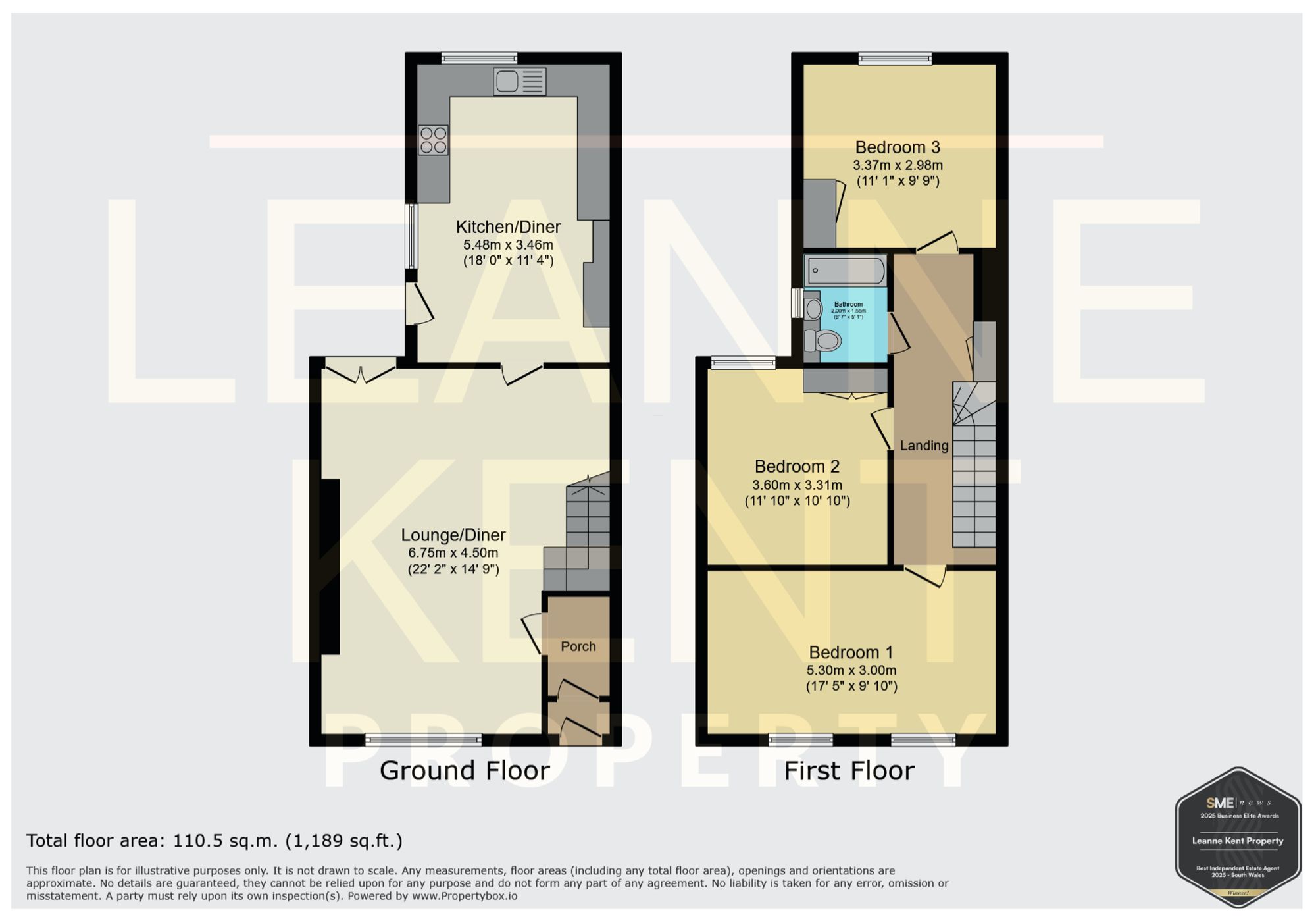 16 Commercial Road, Caerphilly floorplan