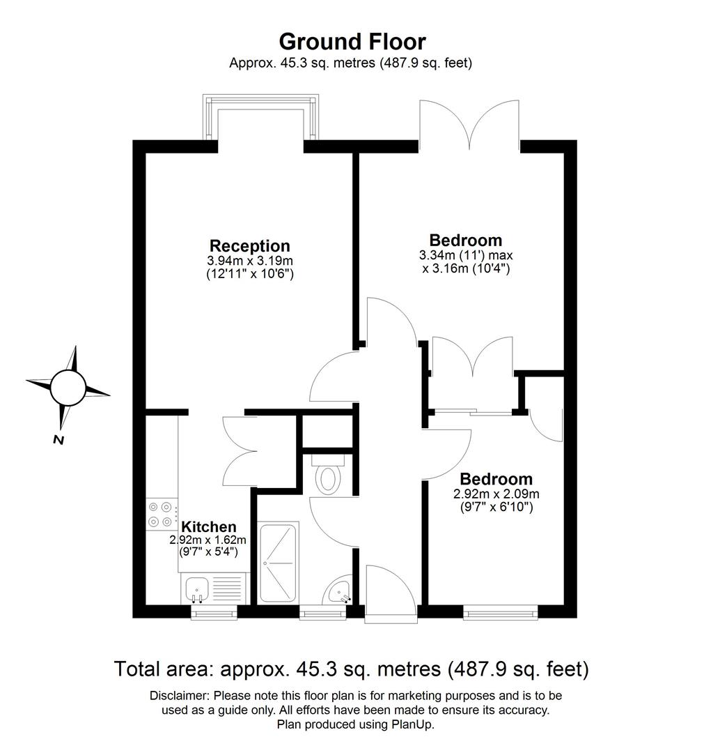 Old School Close, London floorplan