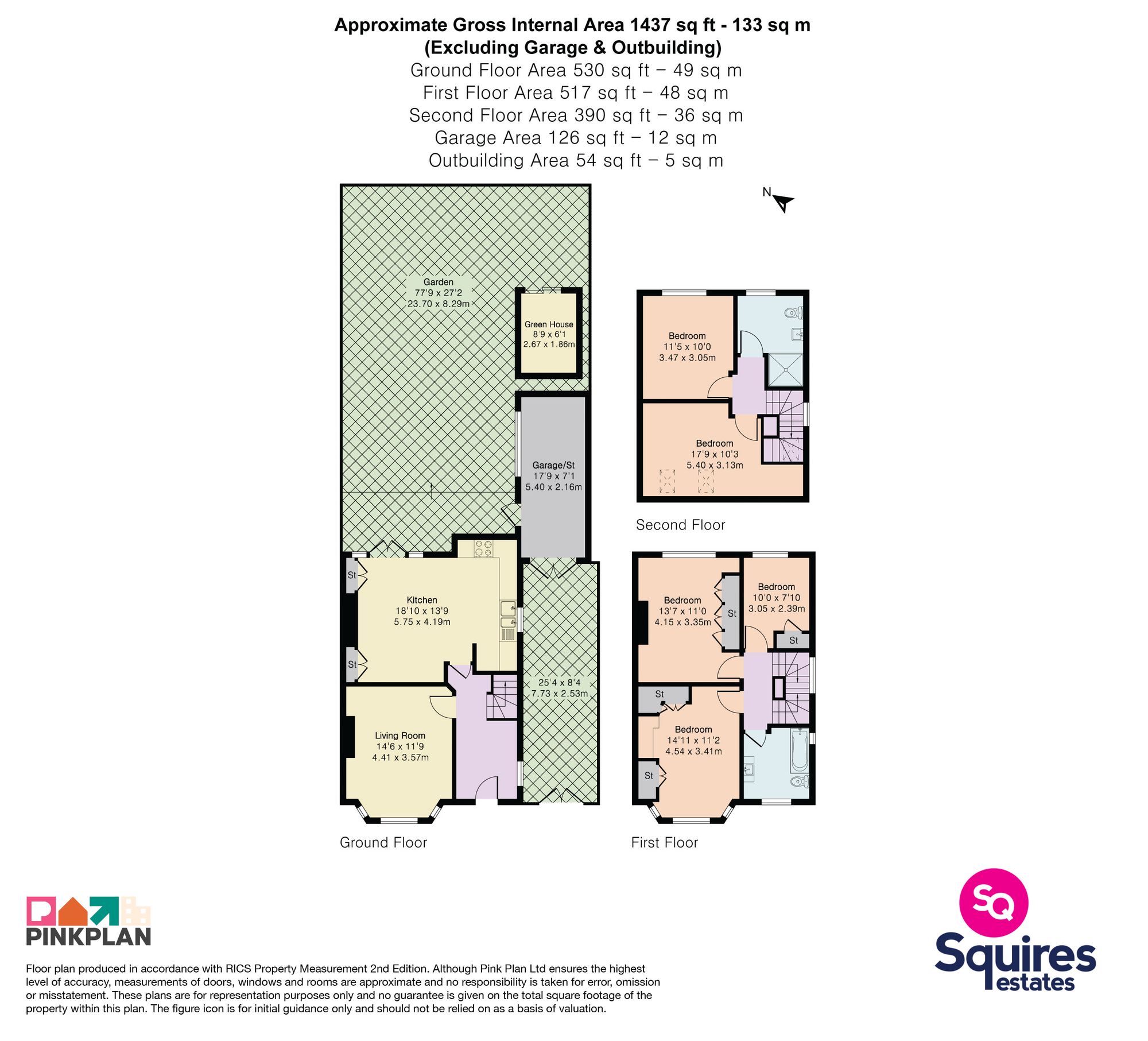 80 Bunns Lane, London floorplan
