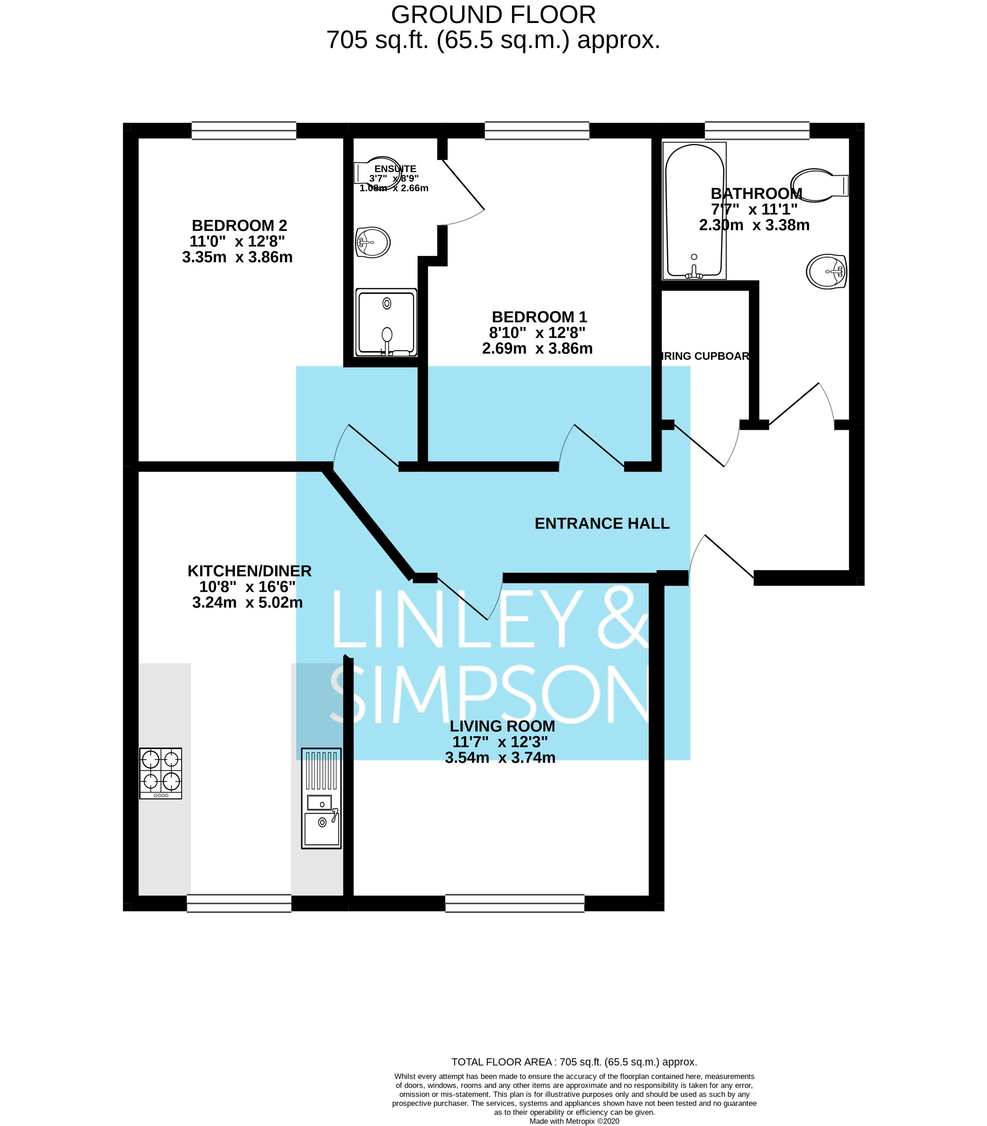 2, Shires Court, Wetherby floorplan