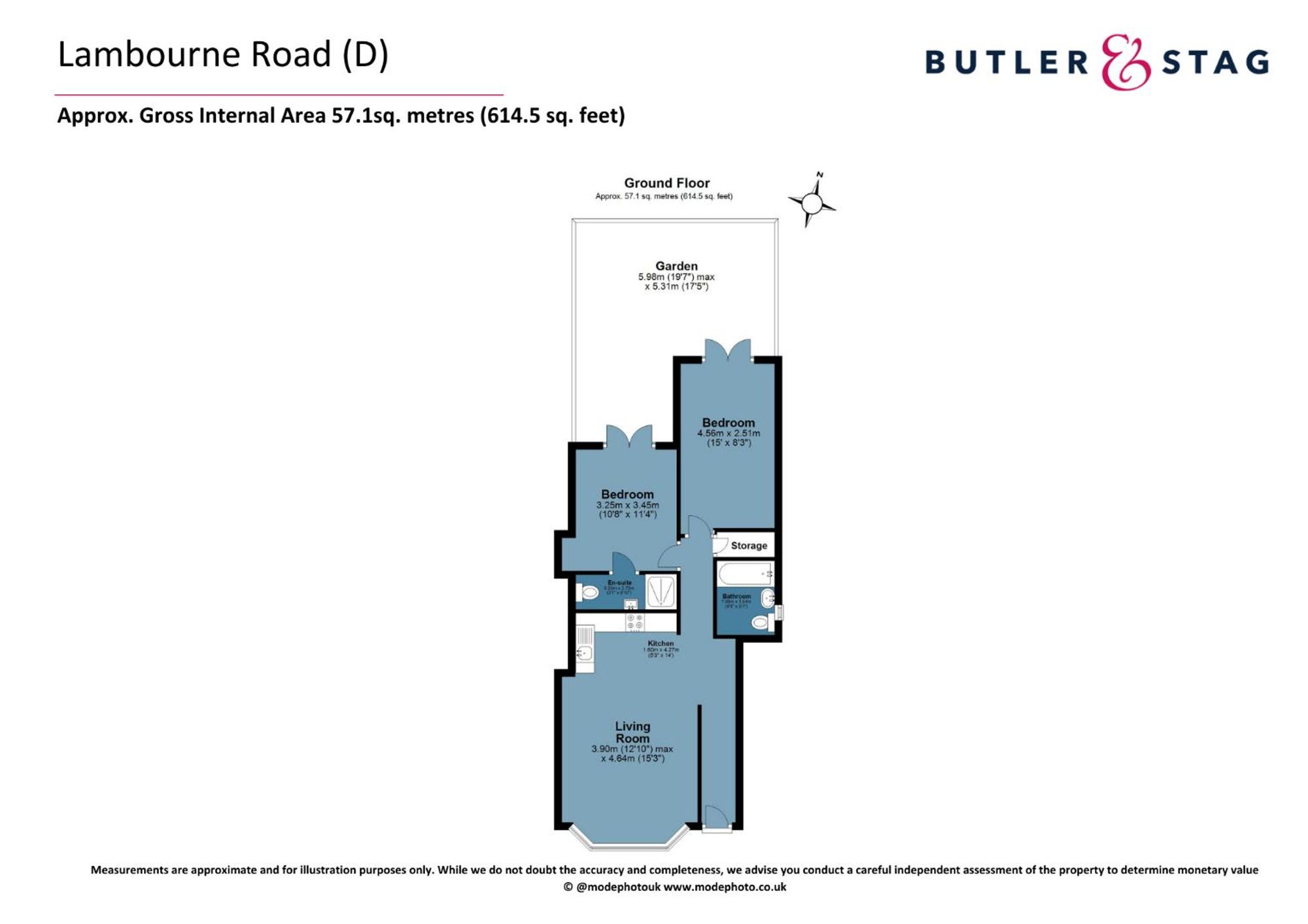 45A Lambourne Road, Chigwell floorplan
