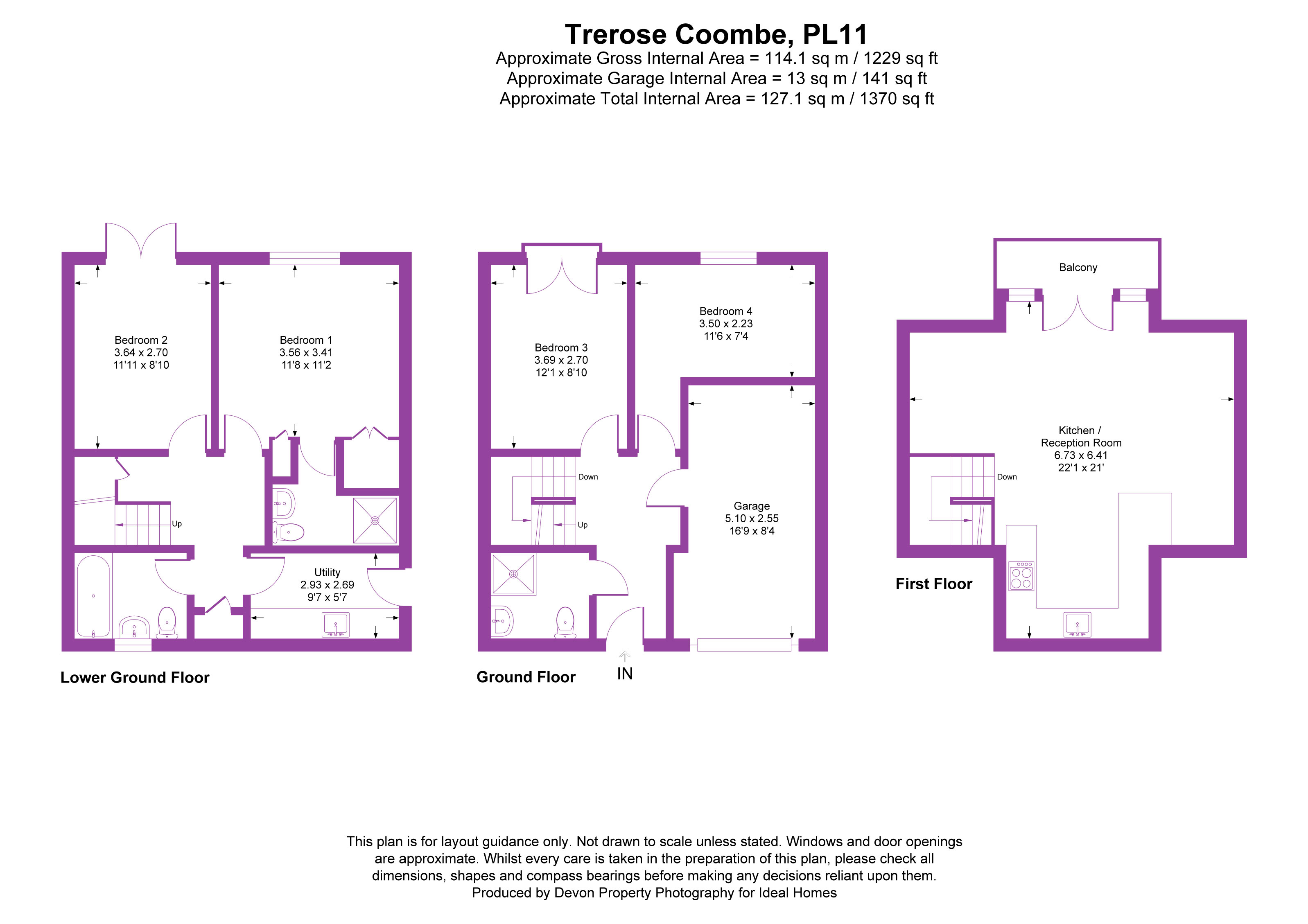 42, Trerose Coombe, Cornwall floorplan