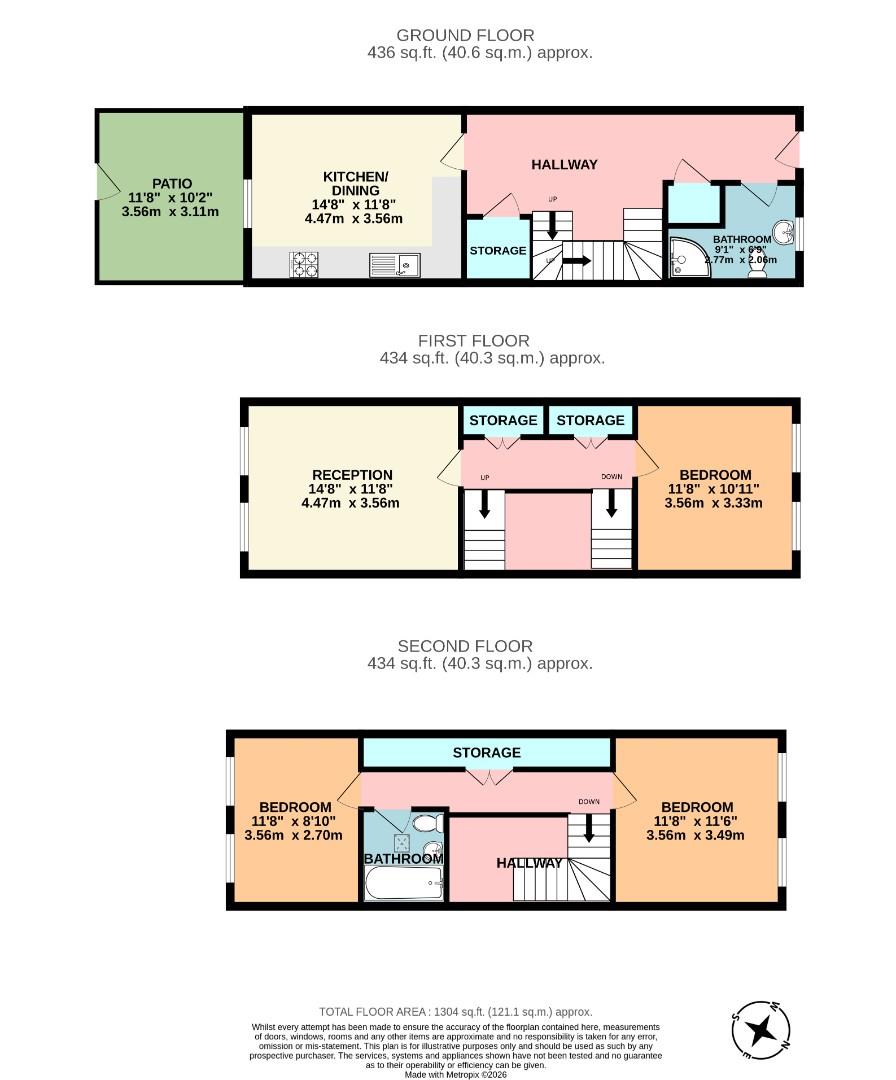 Smalley Close, London floorplan