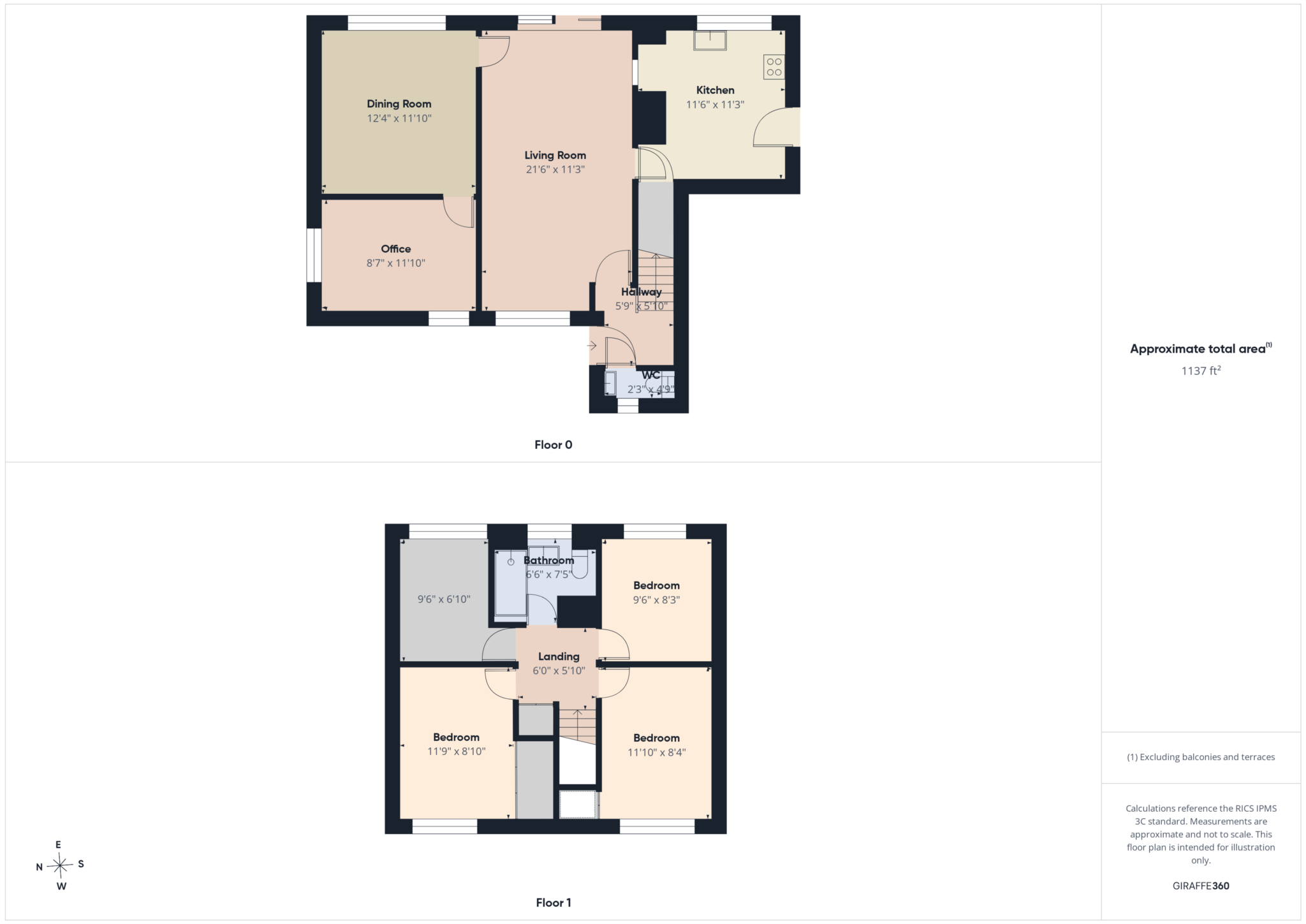36, Beaver Close, Horsham floorplan
