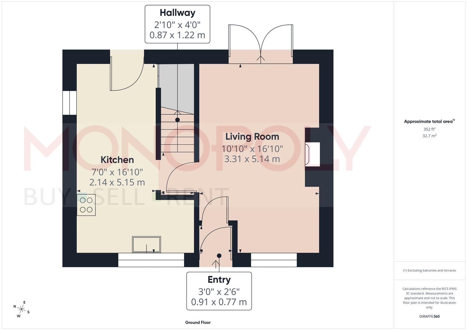 75, Ffordd Estyn, Wrexham floorplan