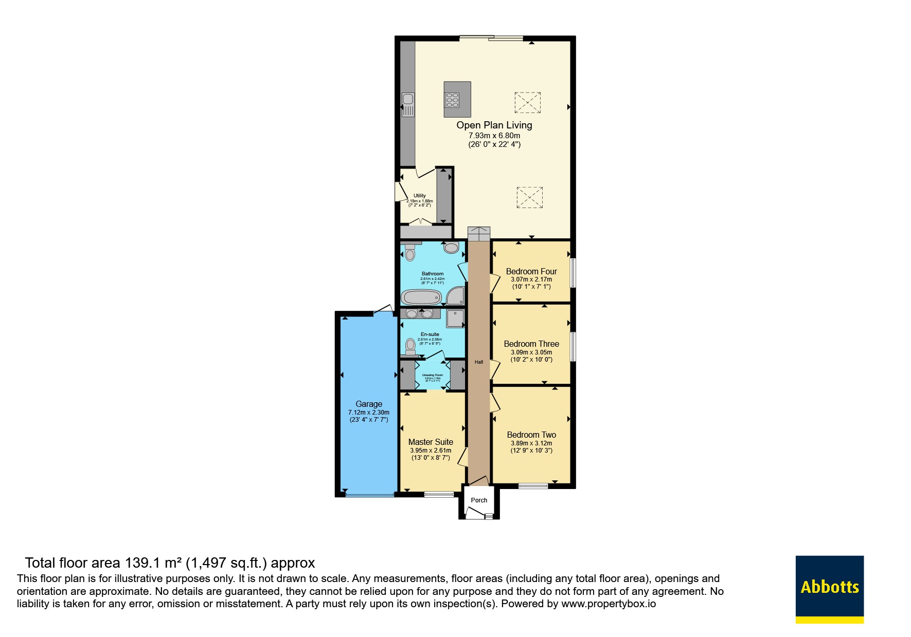 91, Darby Road, Suffolk floorplan