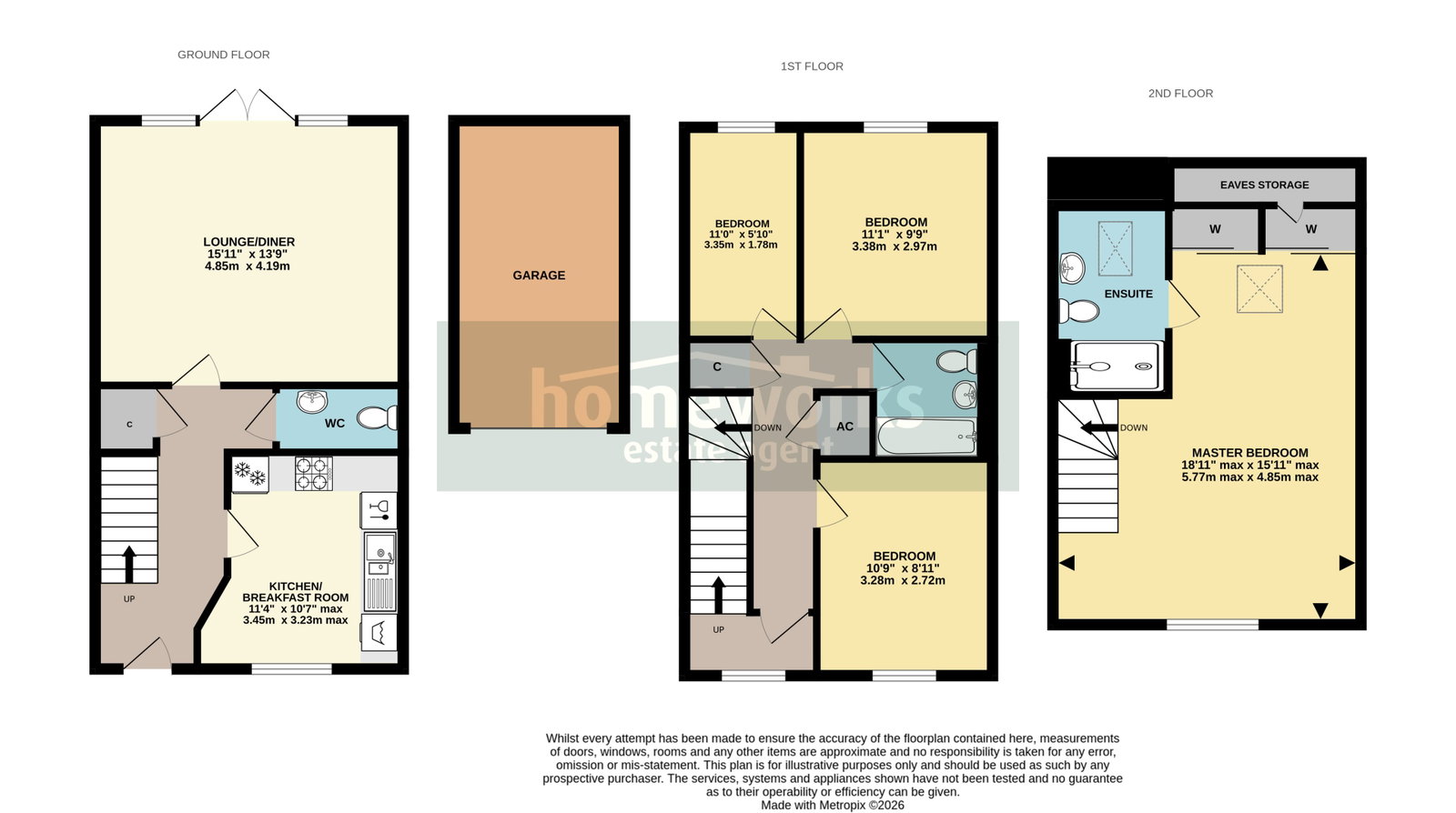 9, Silver Birch Road, Dereham floorplan