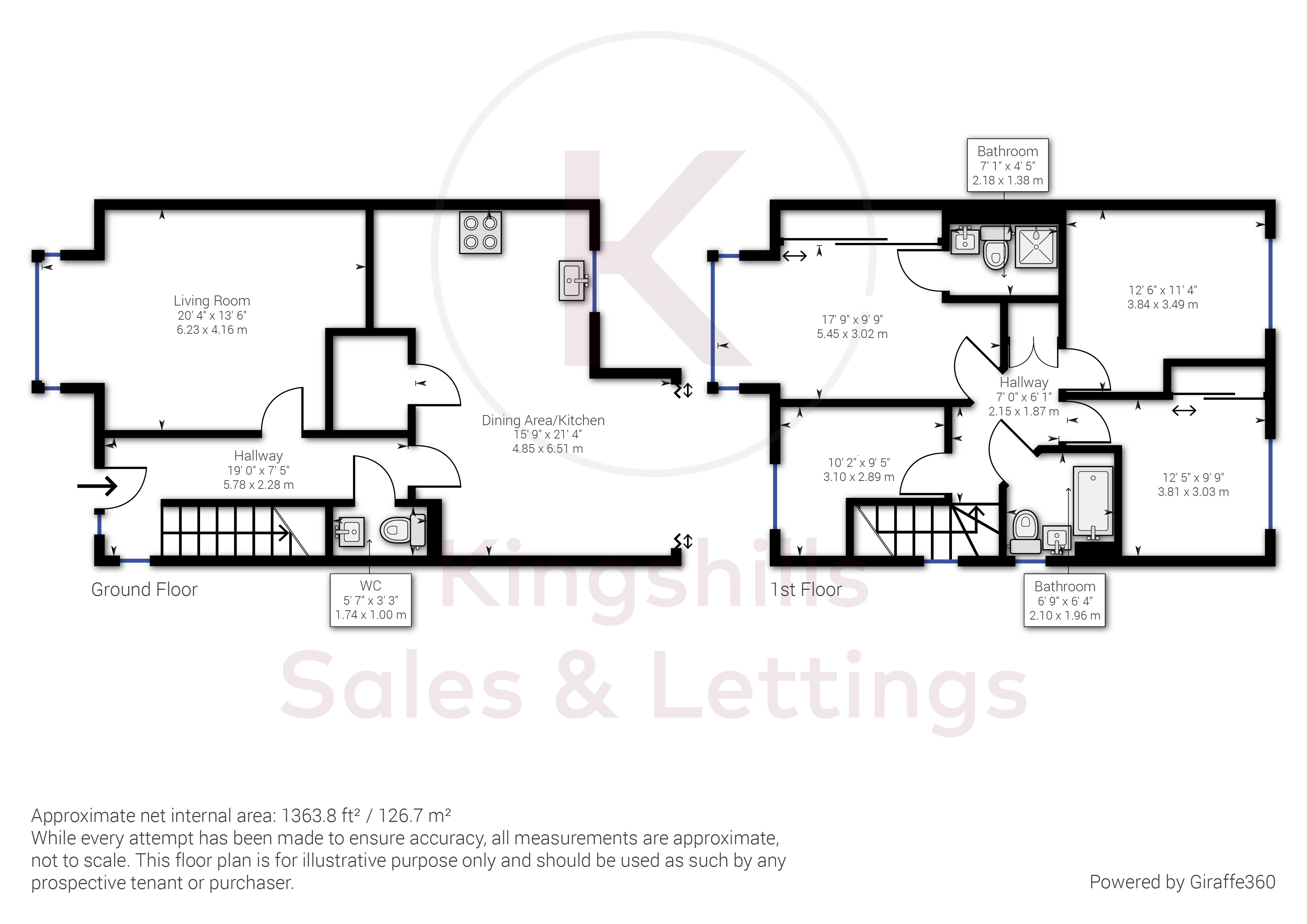 74 Sierra Road, High Wycombe floorplan