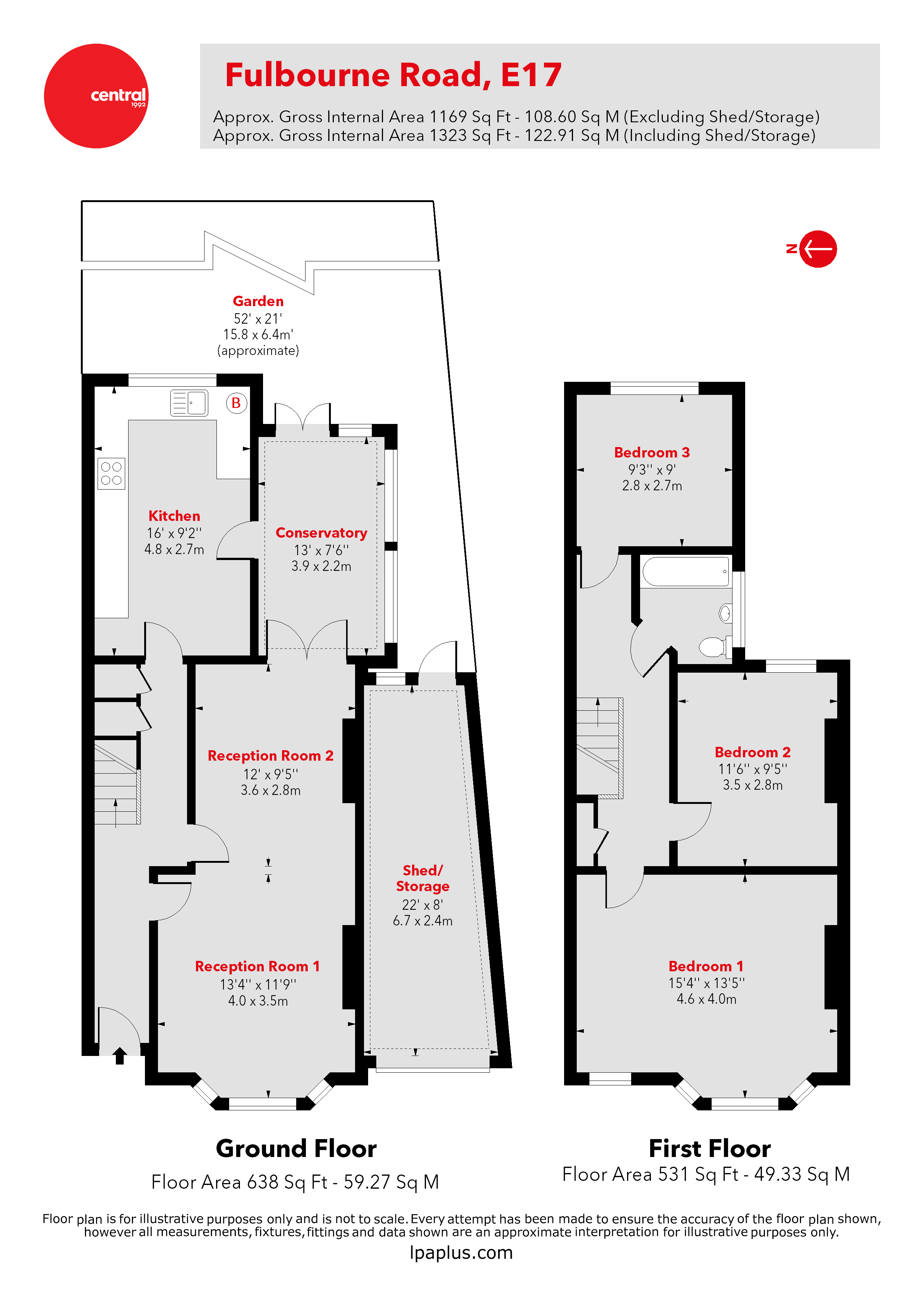 Fulbourne Road, Walthamstow, London E17, 3 bedroom end terrace house for sale 60169398