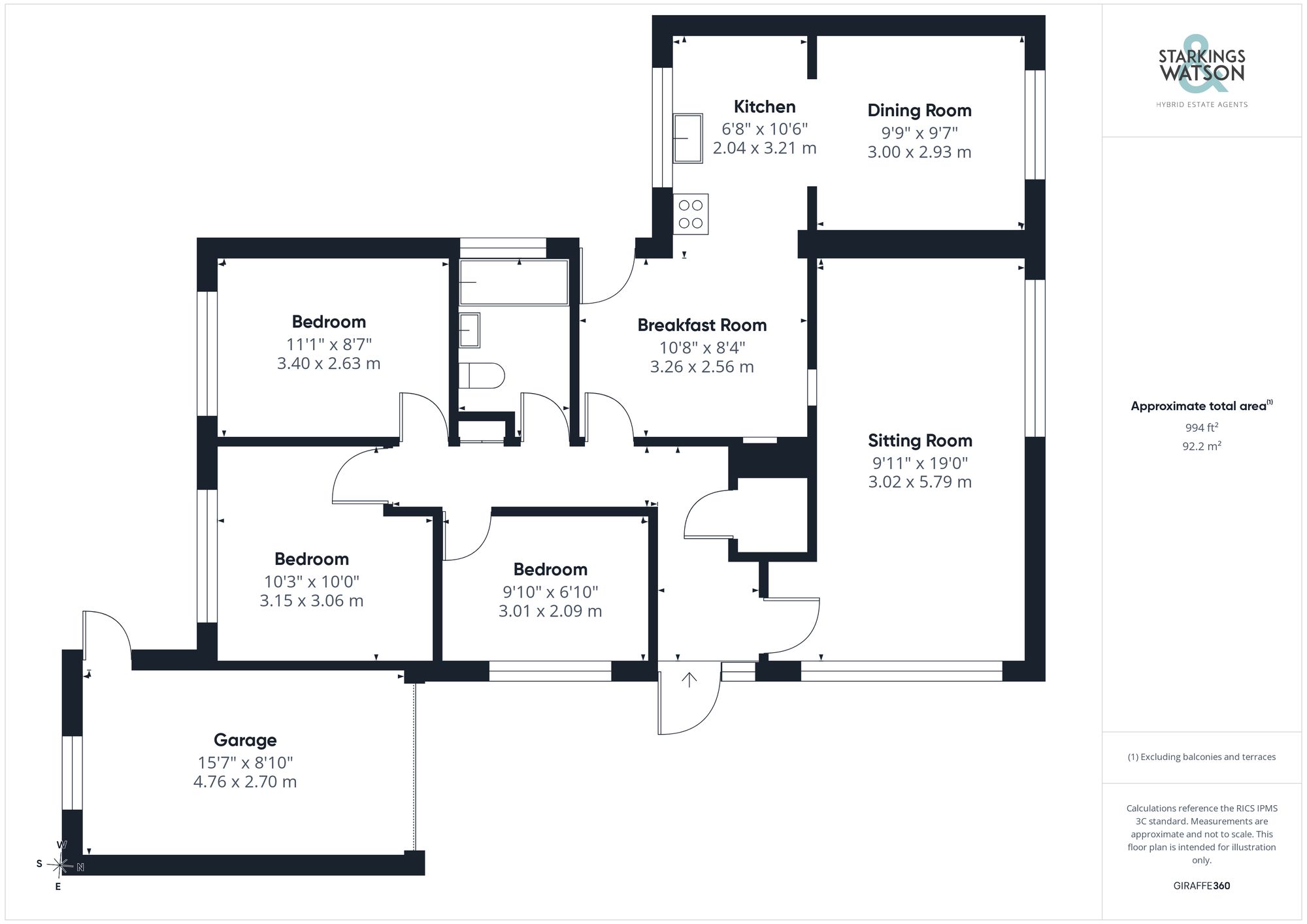 4 Hardley Road, Norwich floorplan