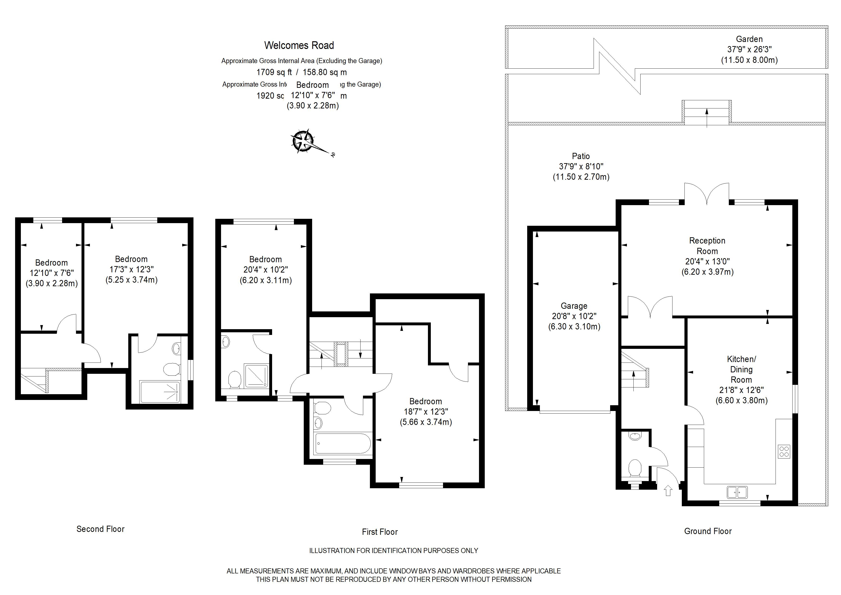 50A, Welcomes Road, Kenley floorplan