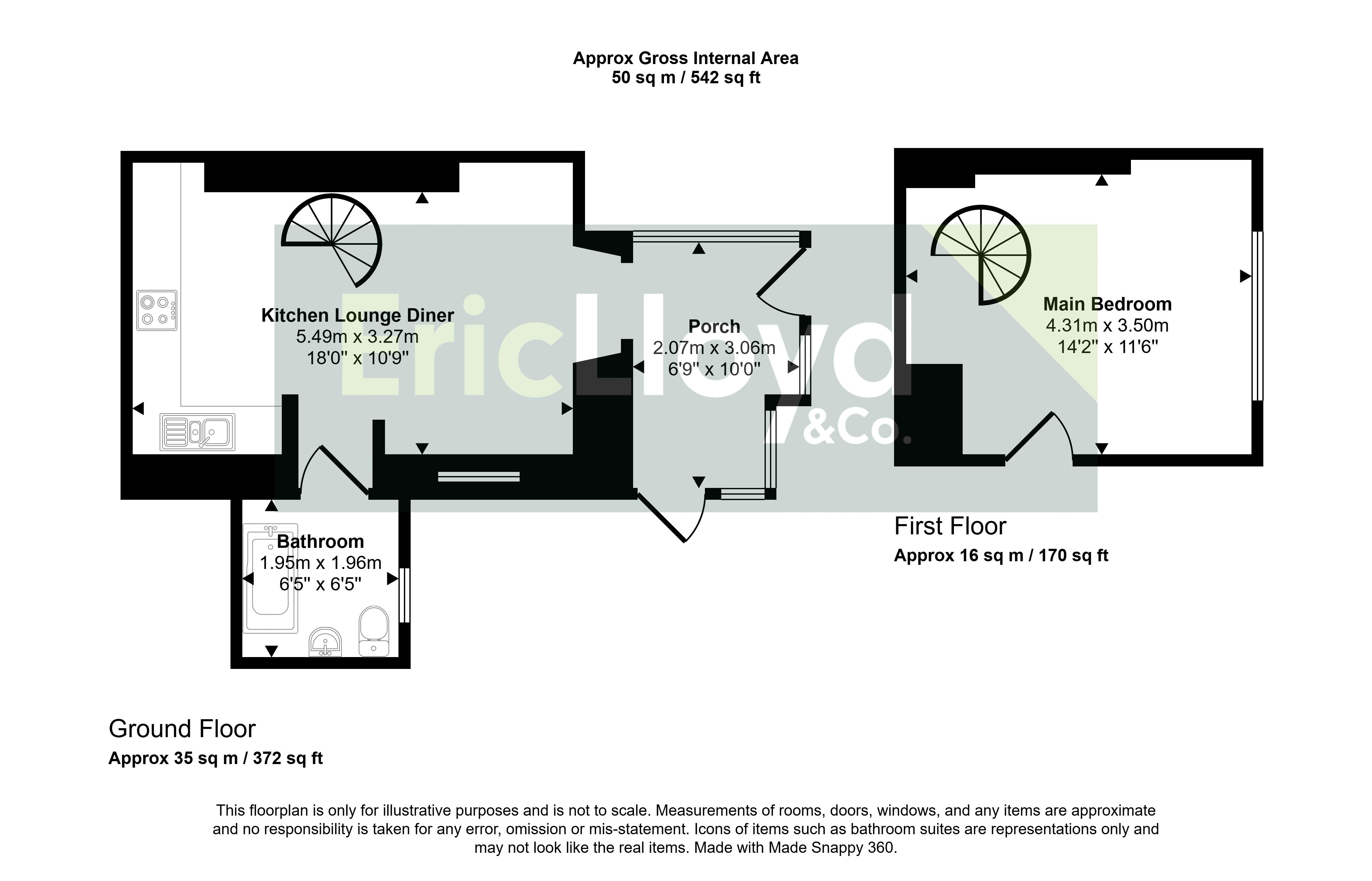 Flat 2 Willowsmere, Parkham Road, Brixham floorplan