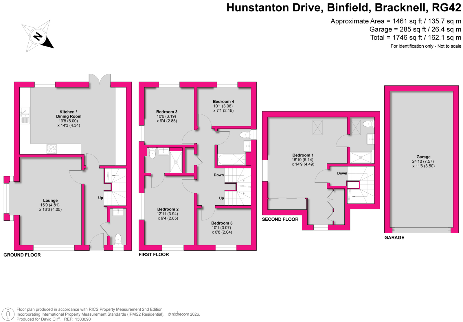 9, Hunstanton Drive, Bracknell floorplan