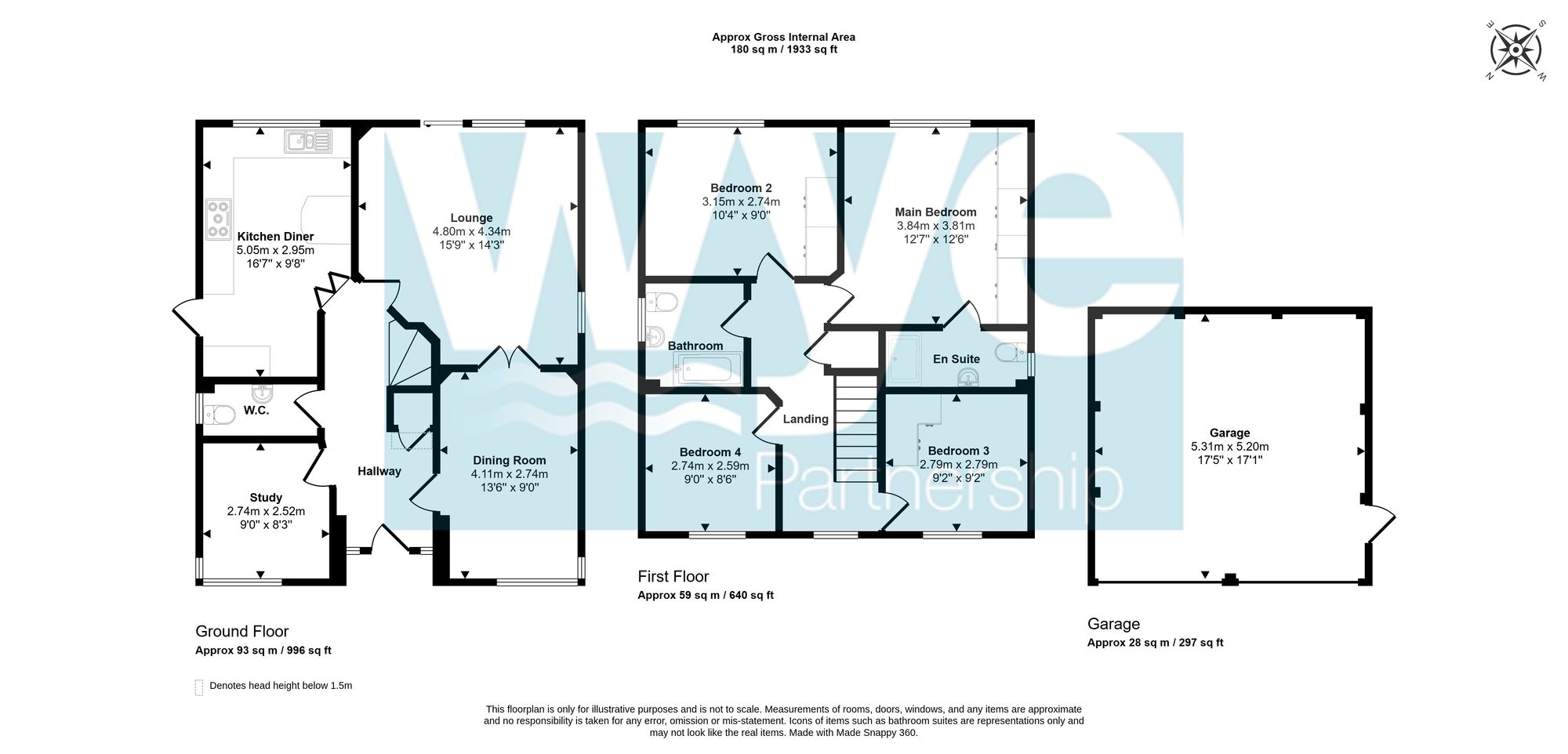 17 Badger Way, High Wycombe floorplan