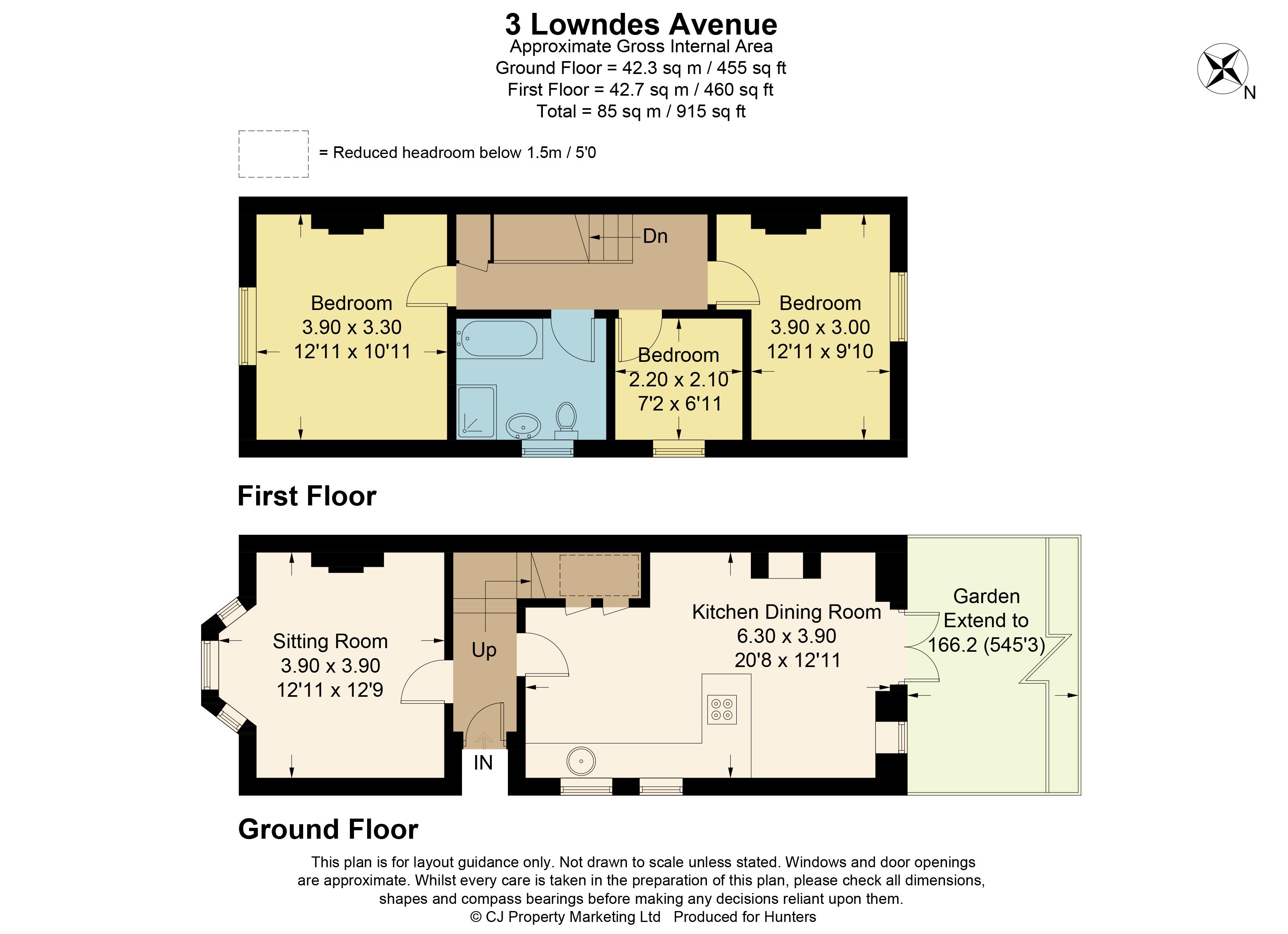 3 Bedrooms Semi-detached house for sale in Lowndes Avenue, Chesham, Buckinghamshire HP5