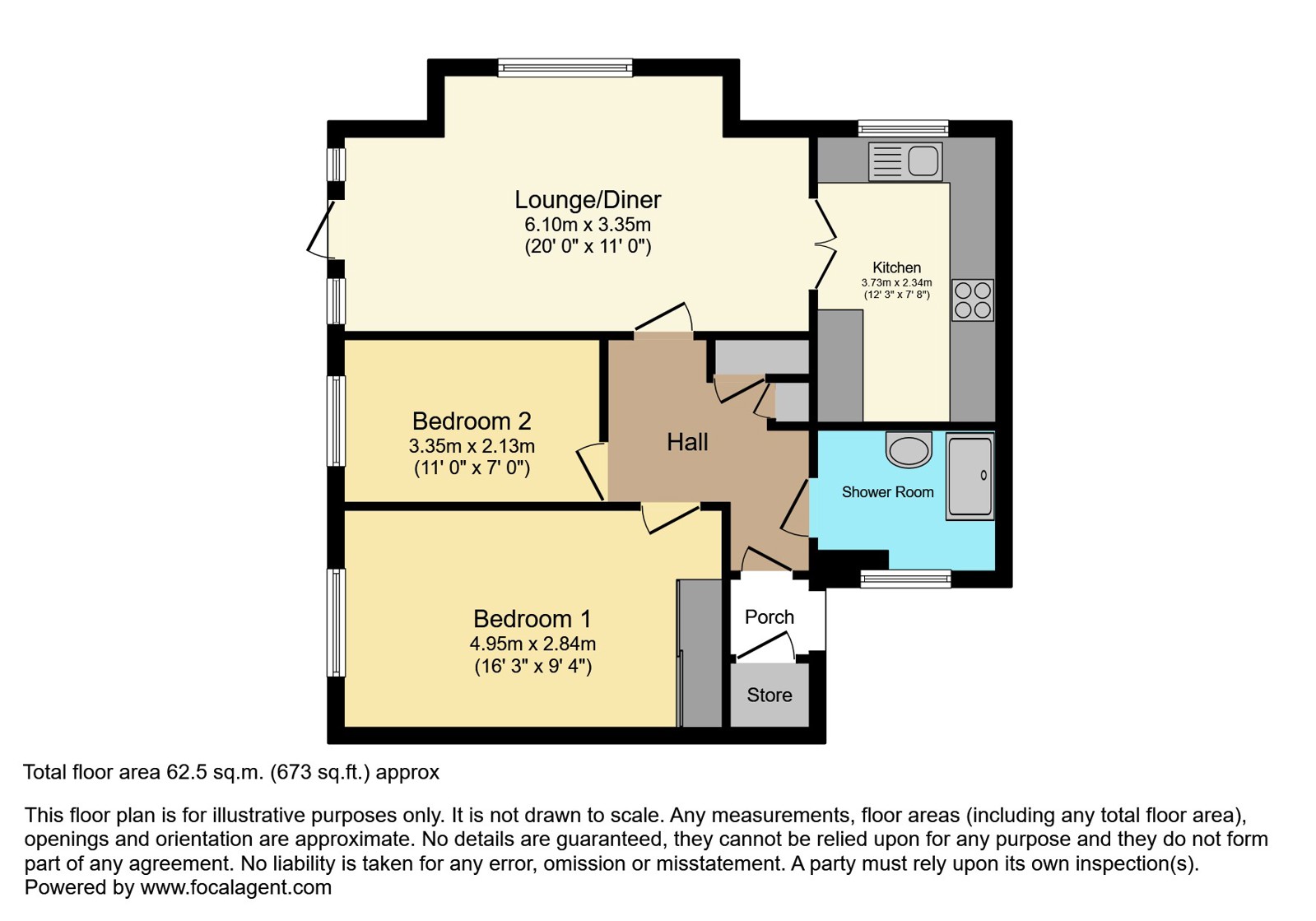 19, Hendon Grange, Leicester floorplan