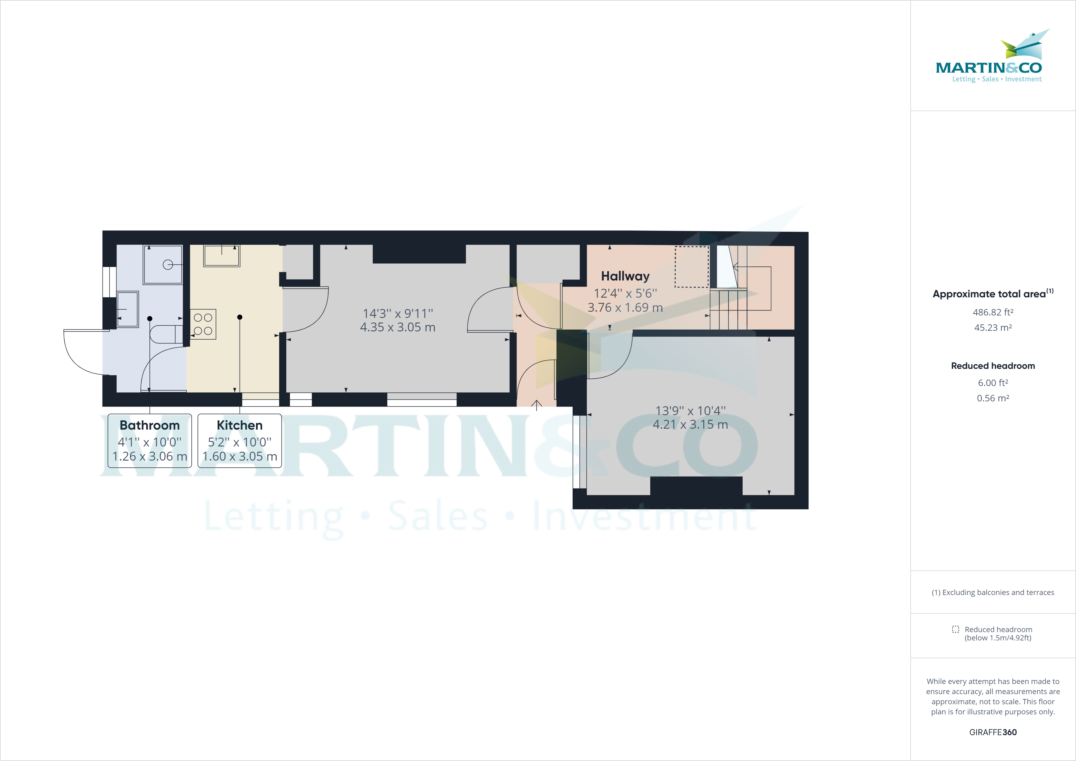 Garden Flat, 148, Pasley Street, Plymouth floorplan