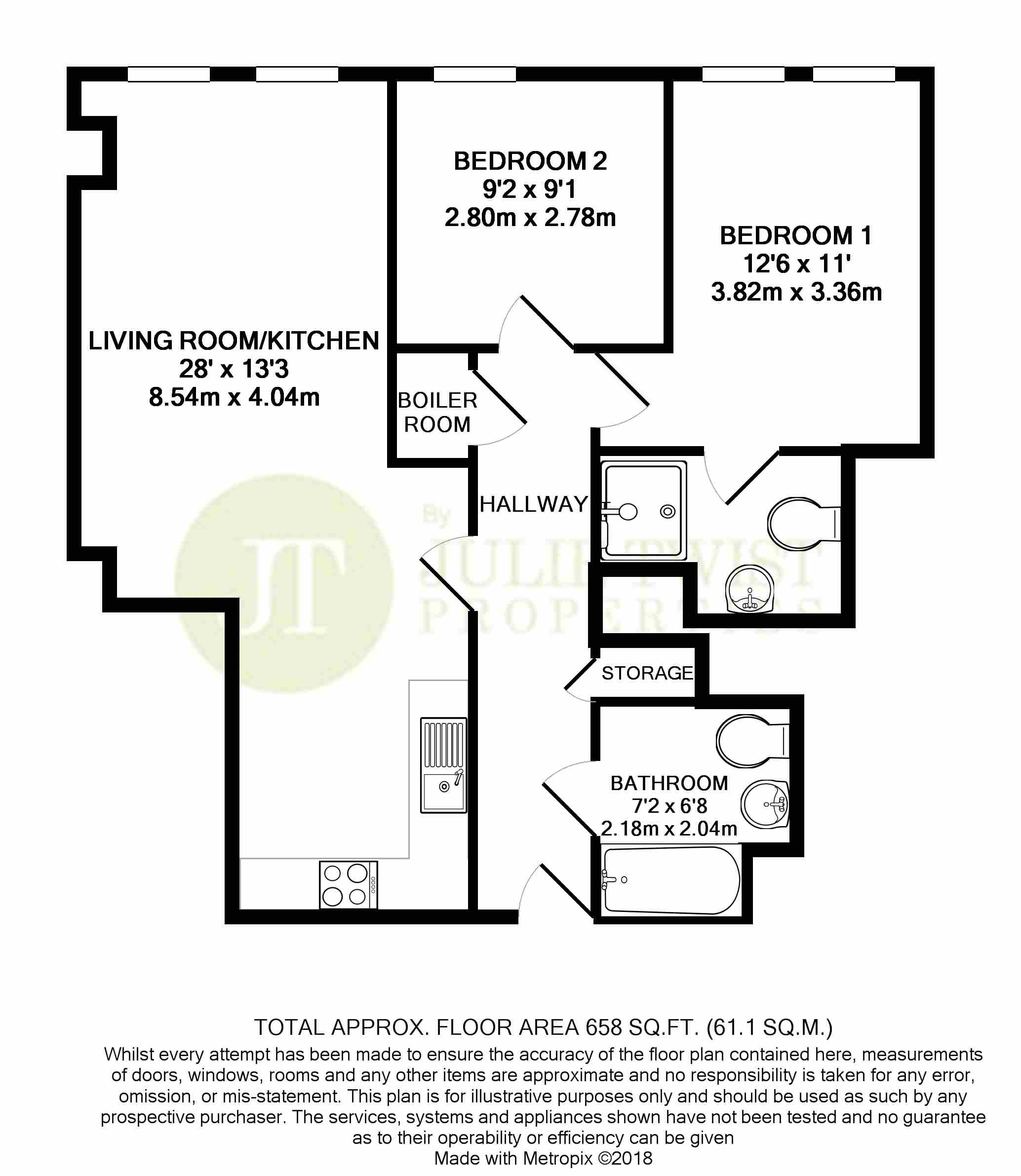 2 Bedrooms Flat to rent in Chatsworth House, Lever Street, Manchester M1