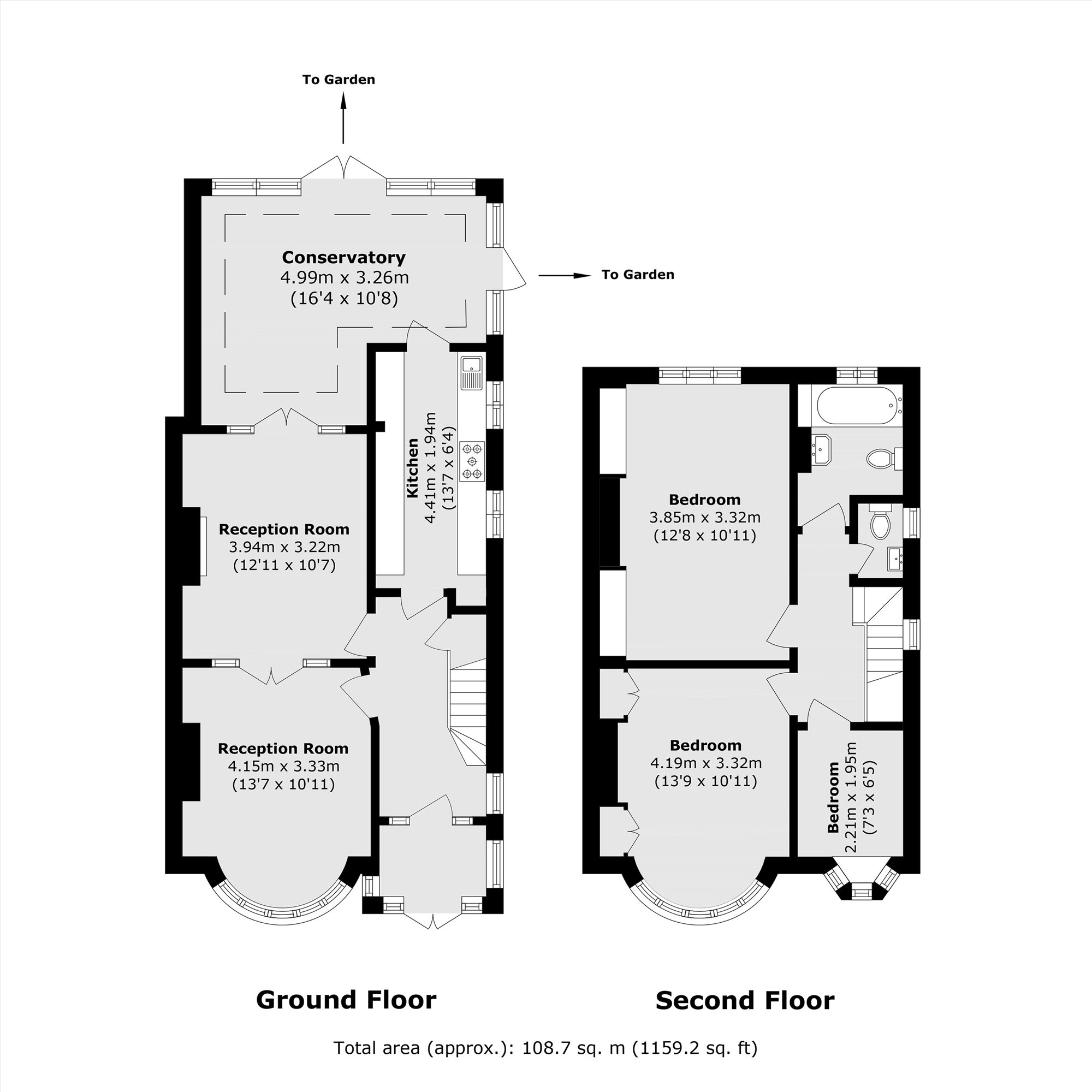 96, Elmbridge Avenue, Surbiton floorplan