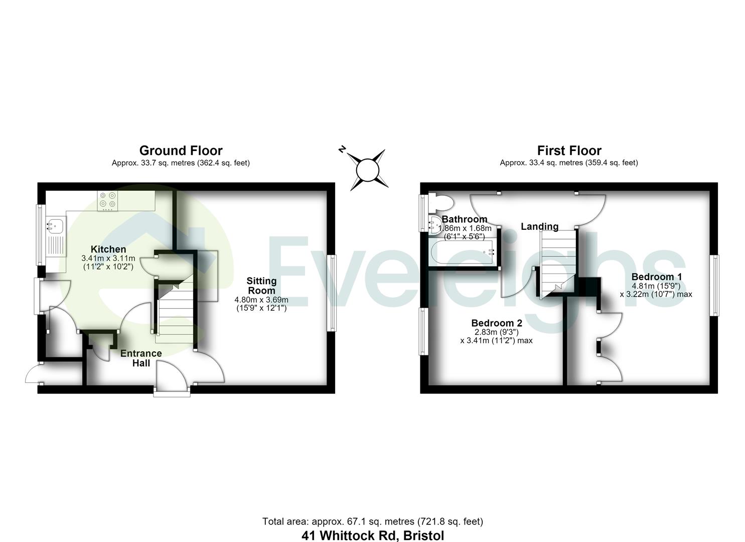 41, Whittock Road, Bristol floorplan