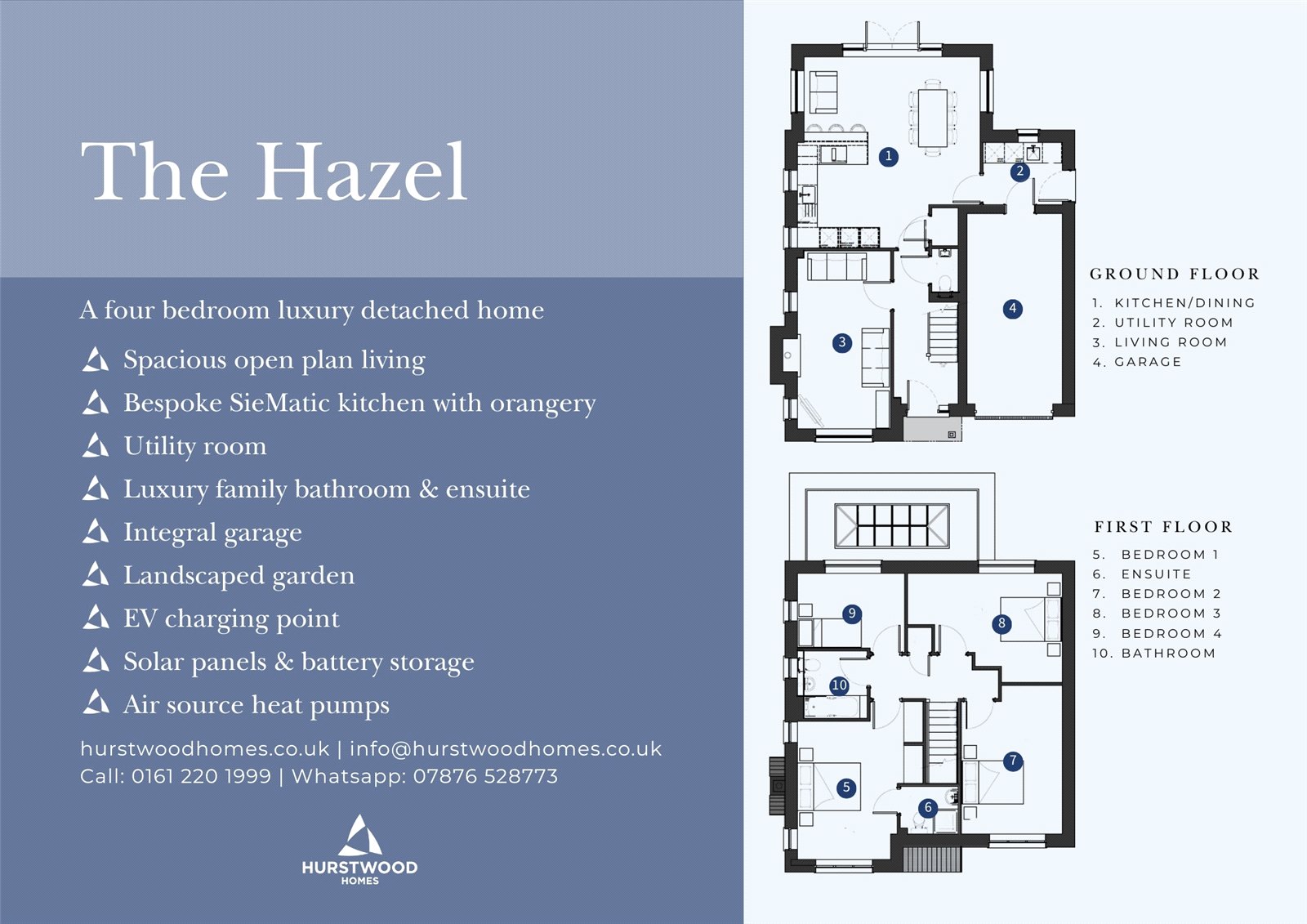 The Hazel, Plot 24,, Cotton Meadows, Skipton Road, Lancashire floorplan