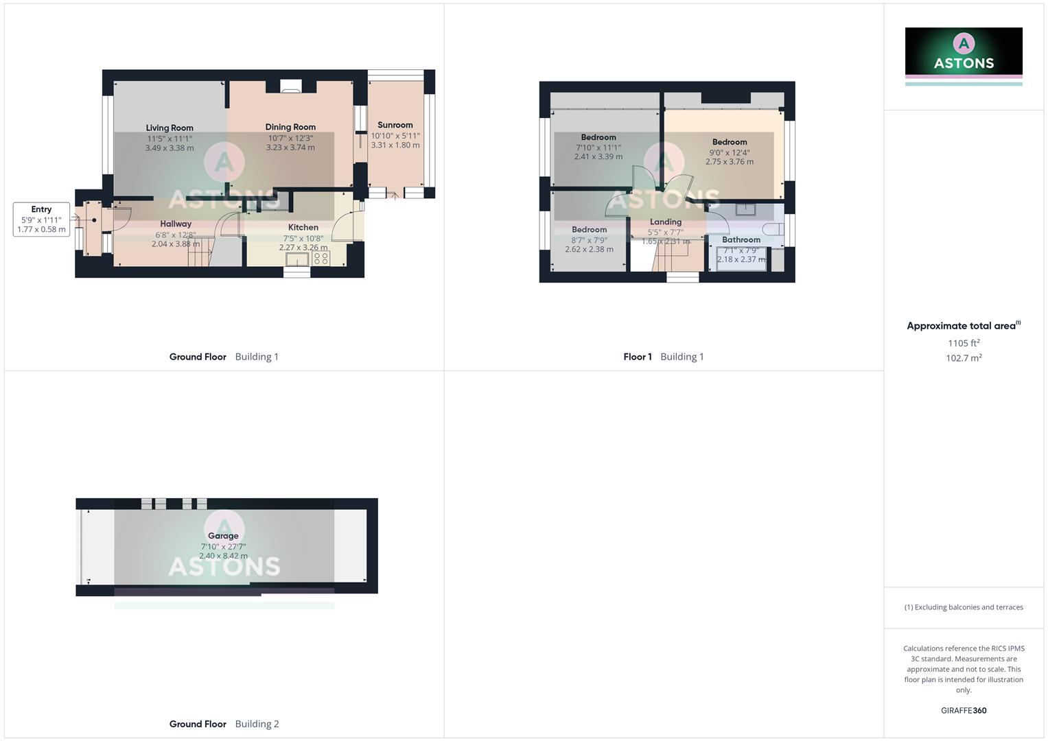 22, Stafford Road, Crawley floorplan