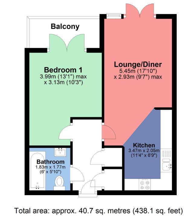 Hales Court, Ley Farm Close, Watford floorplan