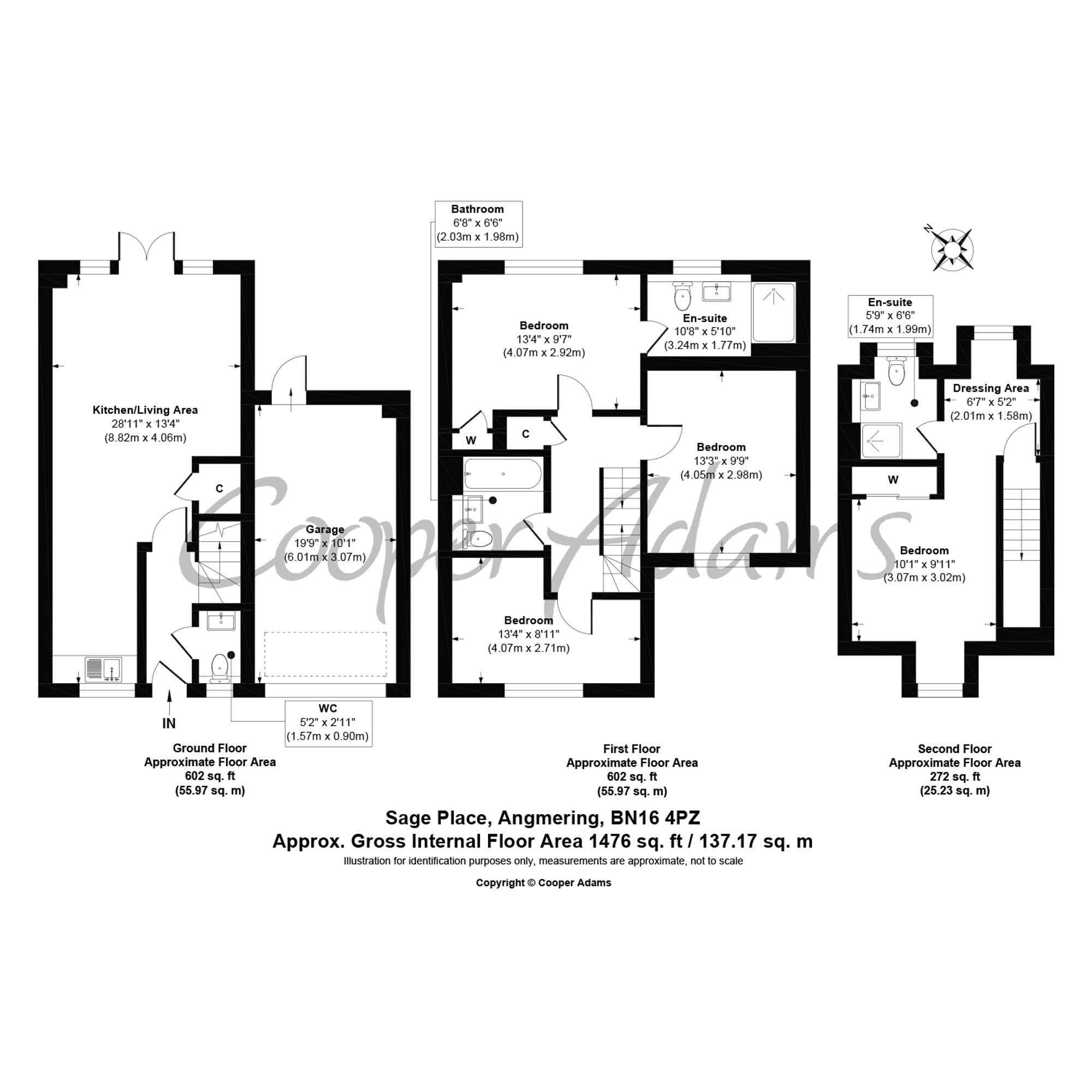 11 Sage Place, Littlehampton floorplan