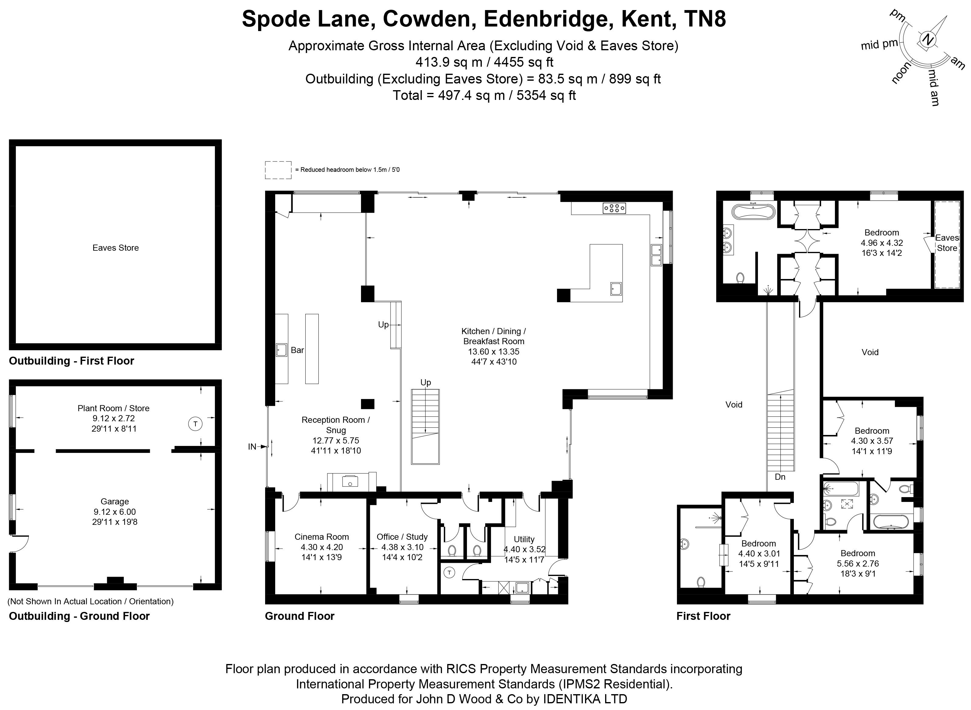 Haze House, Ludwells Farm,, Spode Lane, Edenbridge floorplan