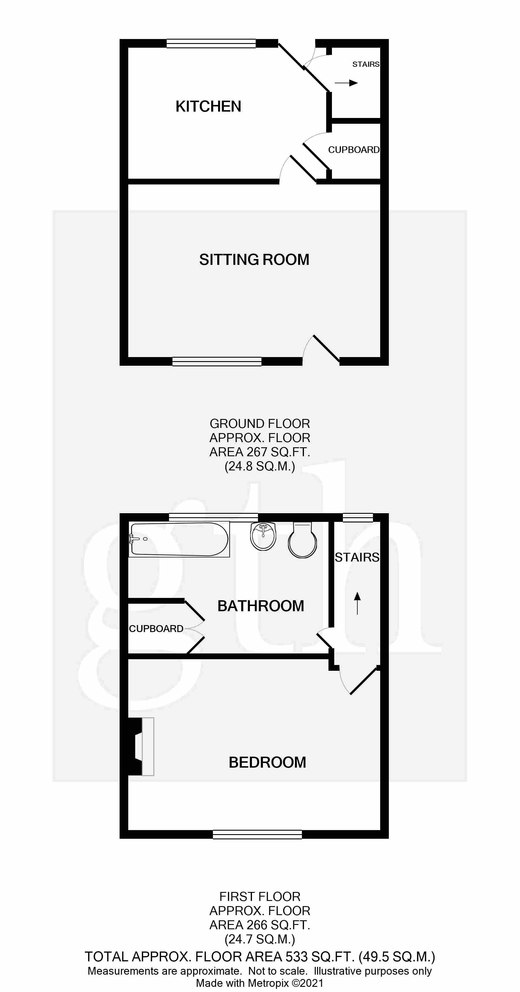 111, Chapel Street, Devon floorplan