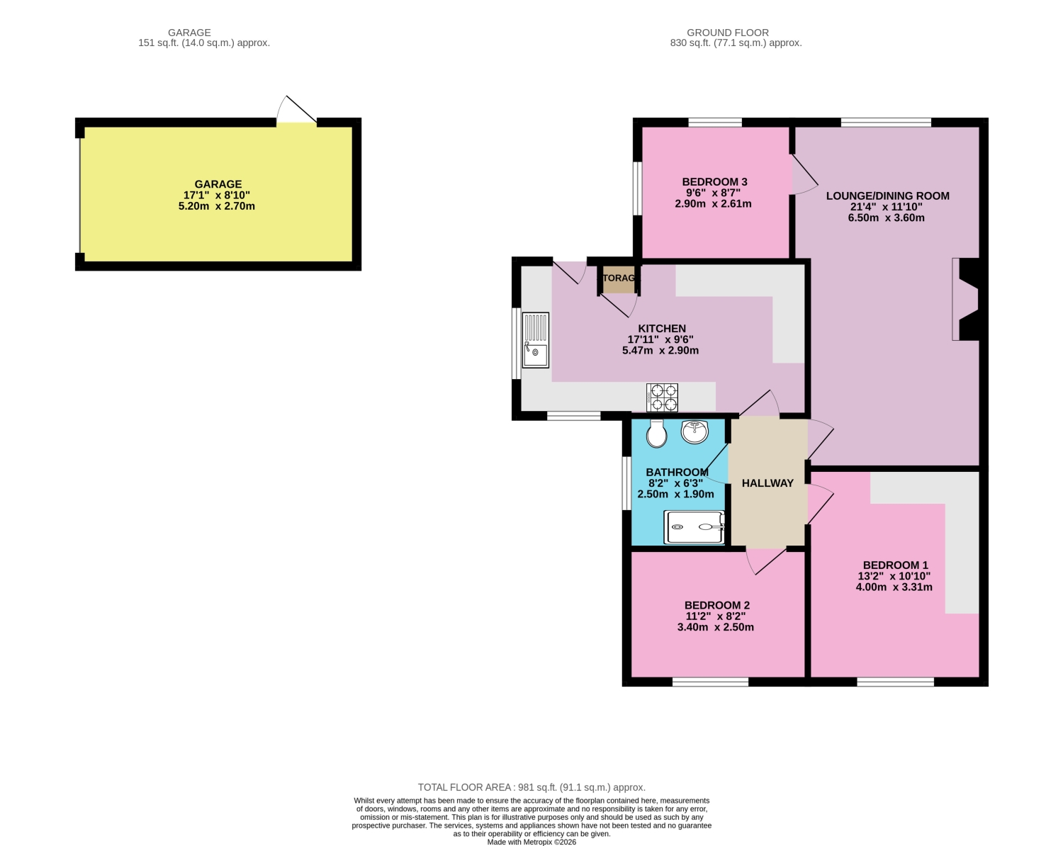 30, Orchard Way, Selby floorplan