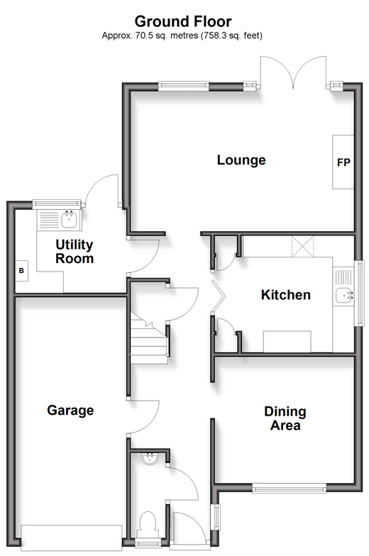 Green Acres Eythorne, Dover floorplan
