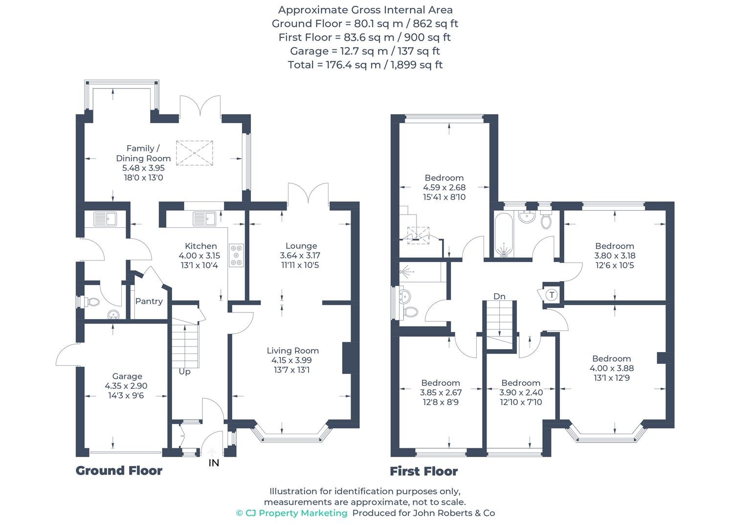 91, Whitelands Avenue, Chorleywood floorplan