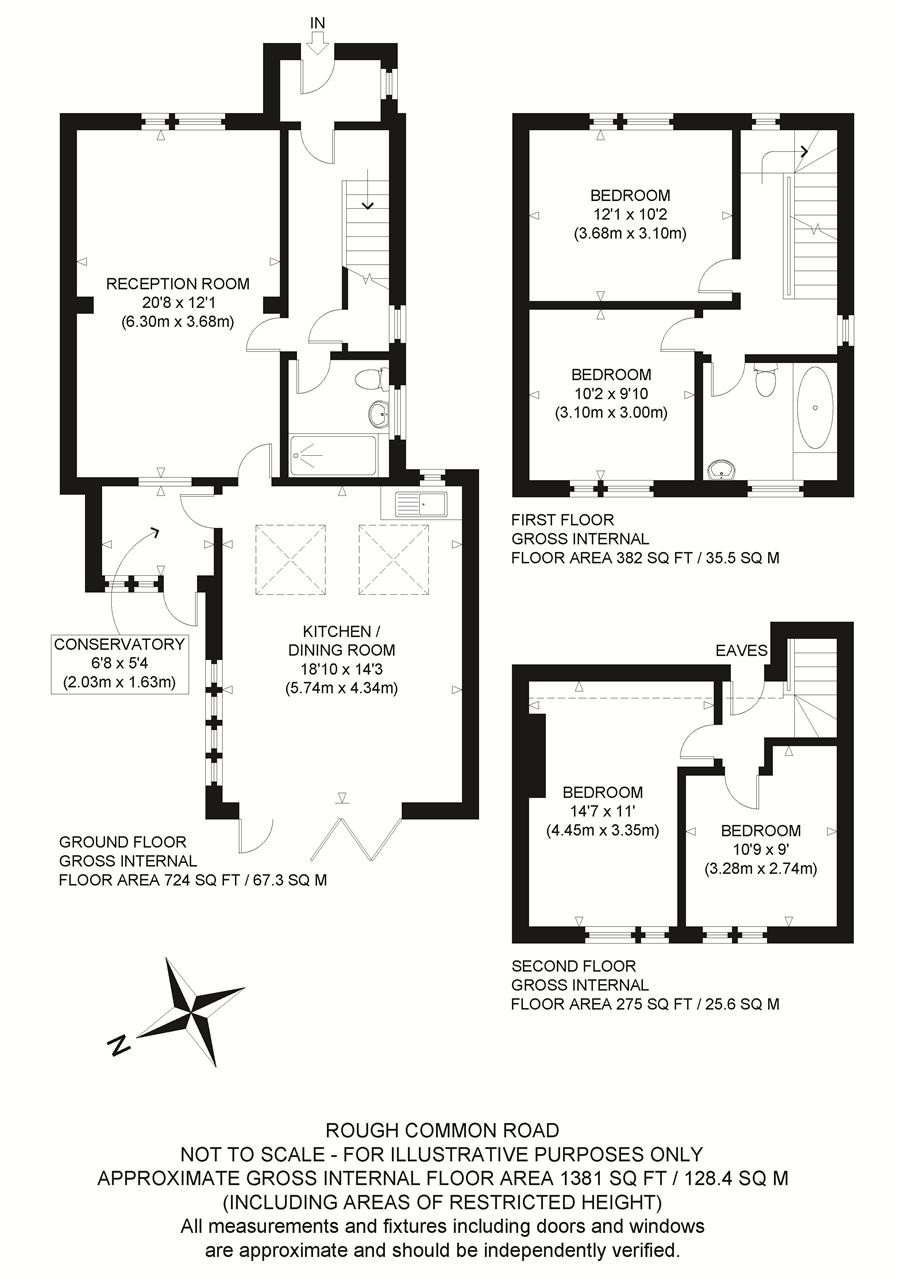 122, Rough Common Road, Canterbury floorplan
