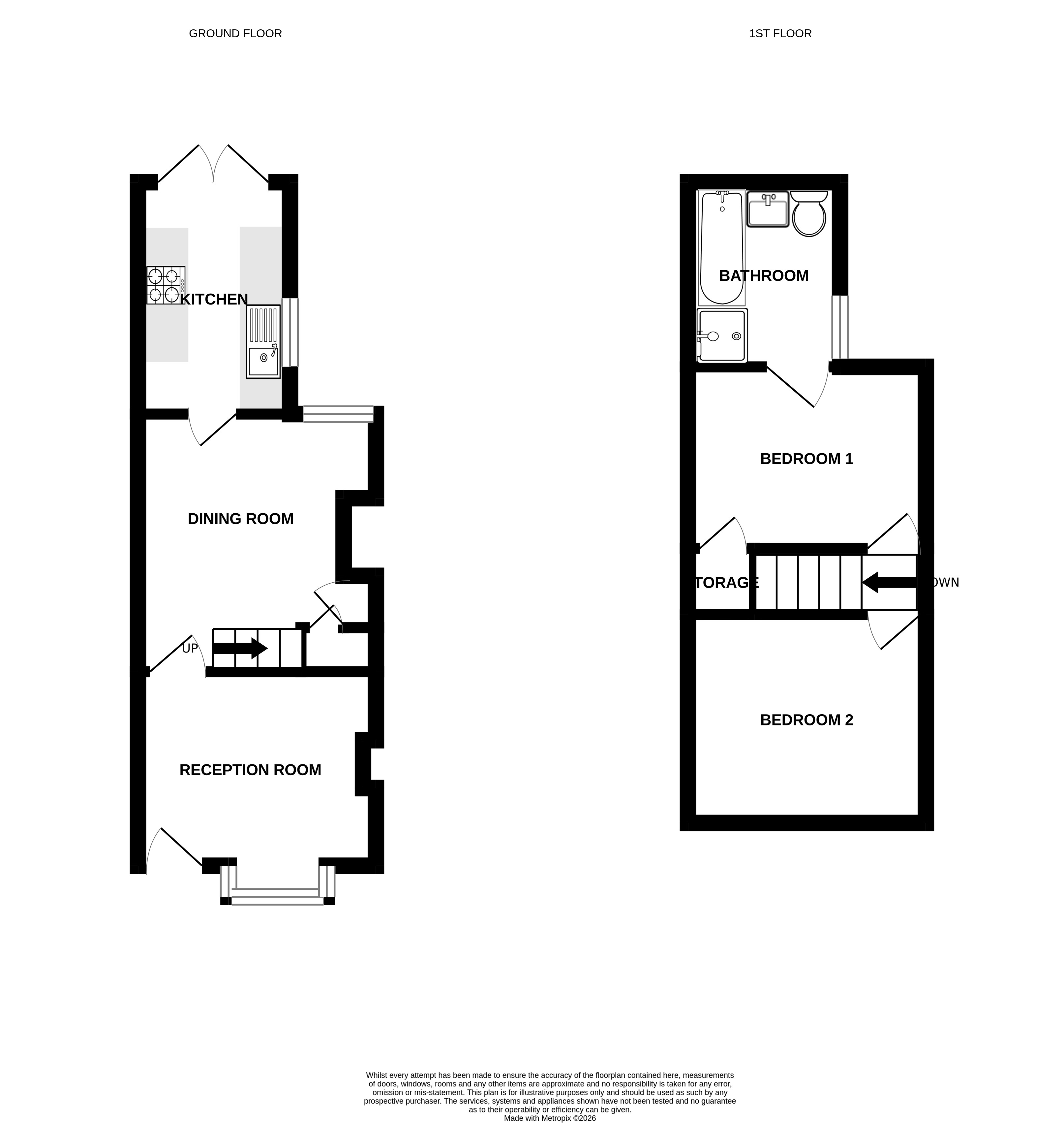 19, Parker Street, Hertfordshire floorplan