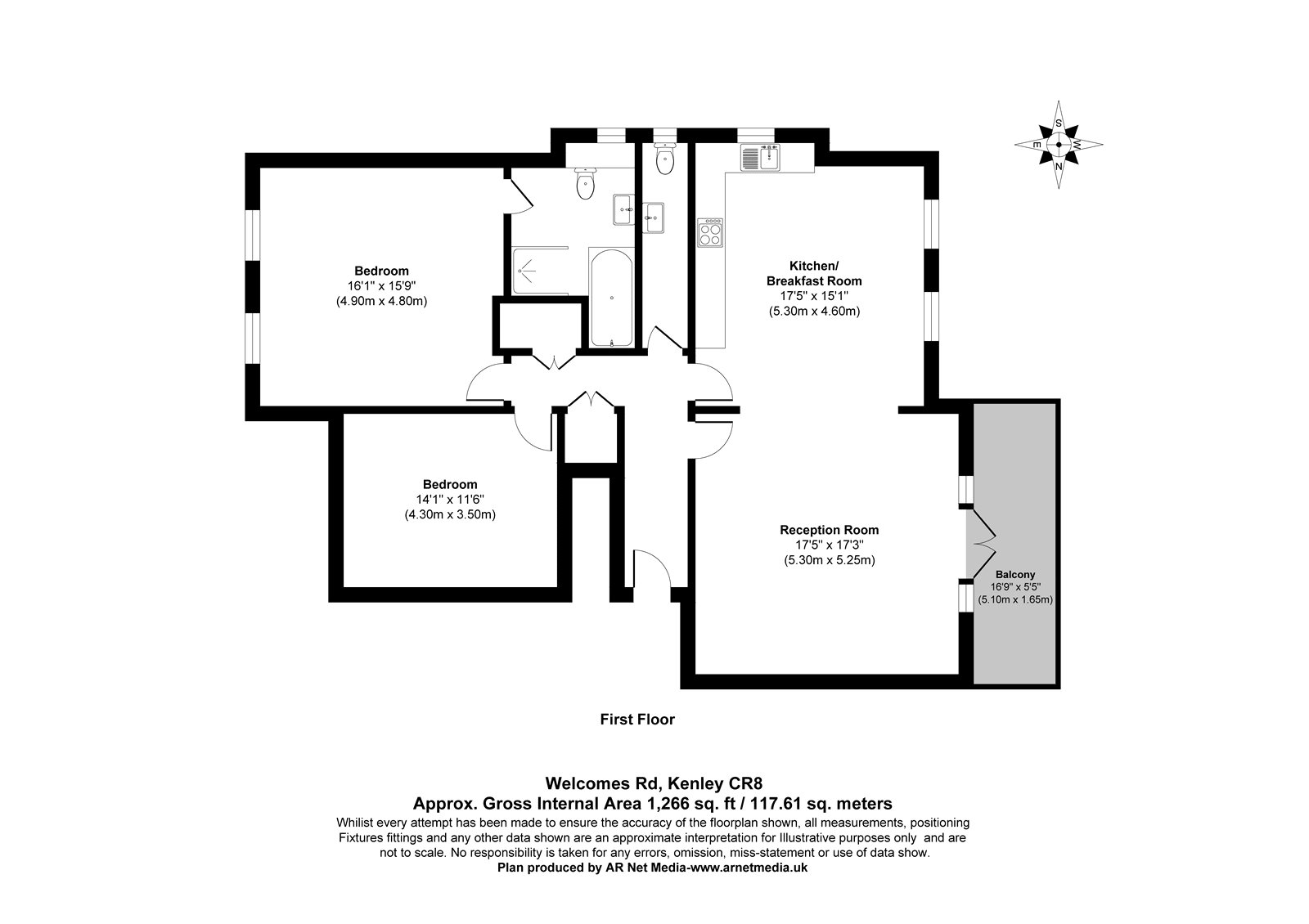Welcomes Road, Surrey floorplan