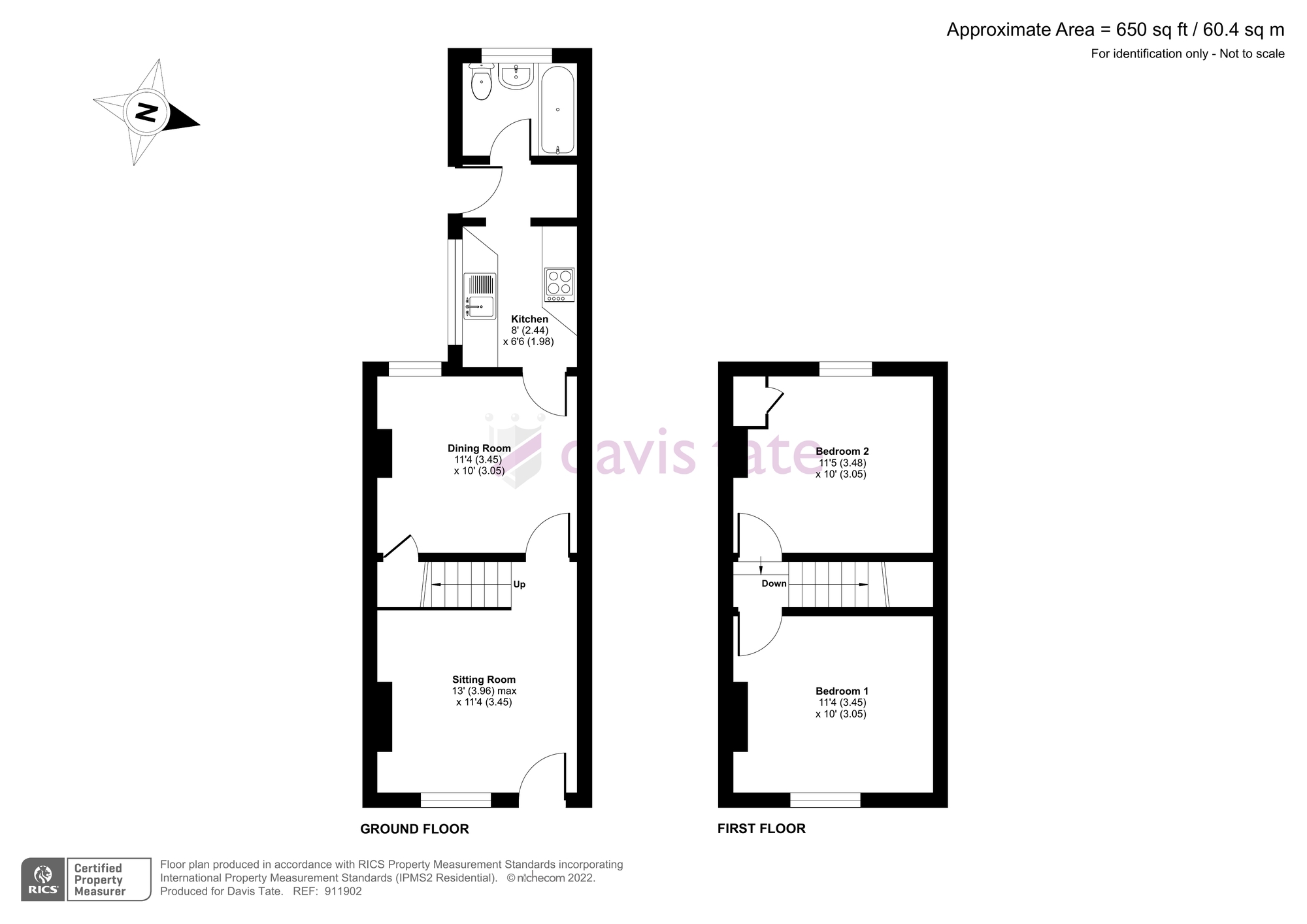 50, Lower Field Road, Berkshire floorplan