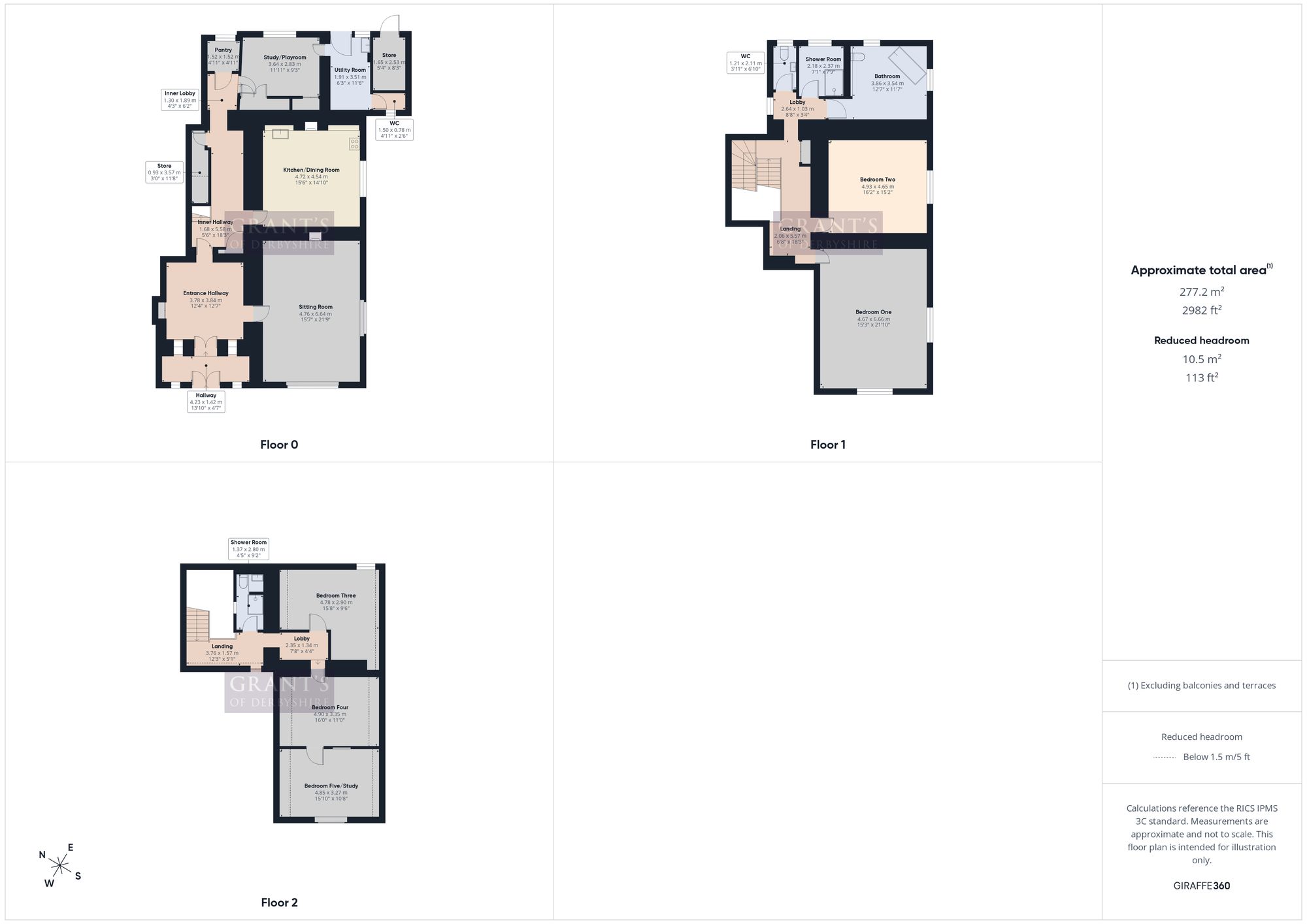 Penzer House Dale Road South, Matlock floorplan