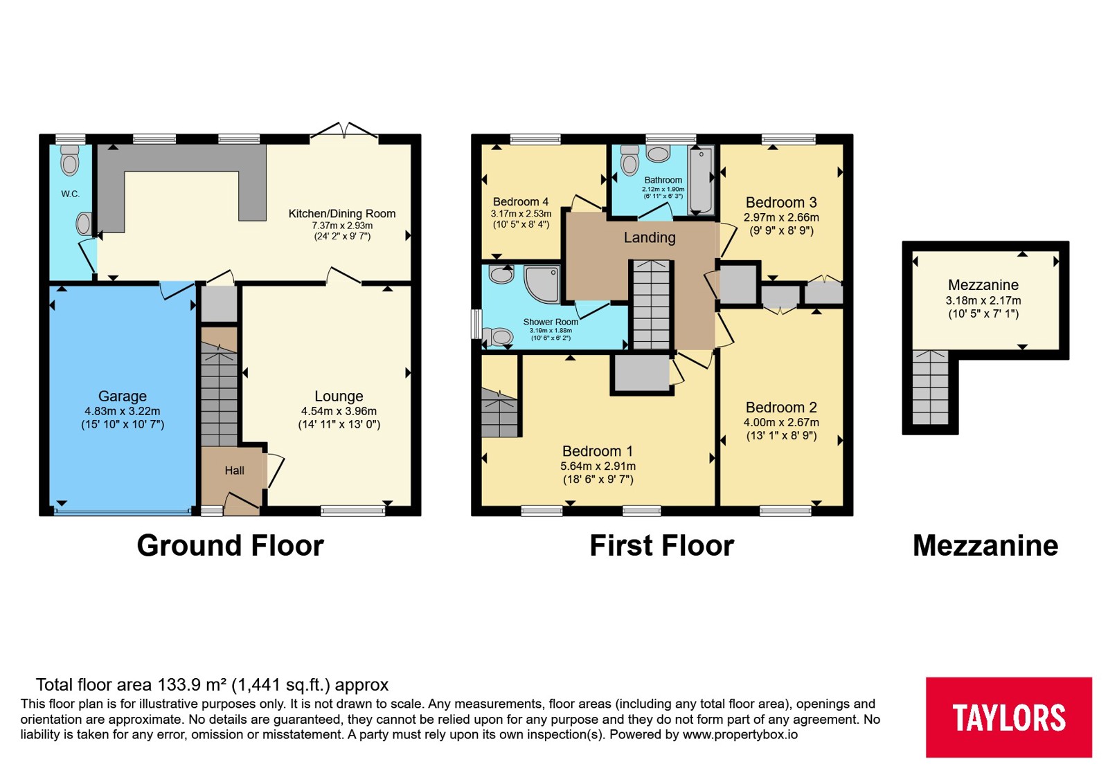120, Ottrells Mead, Bristol floorplan