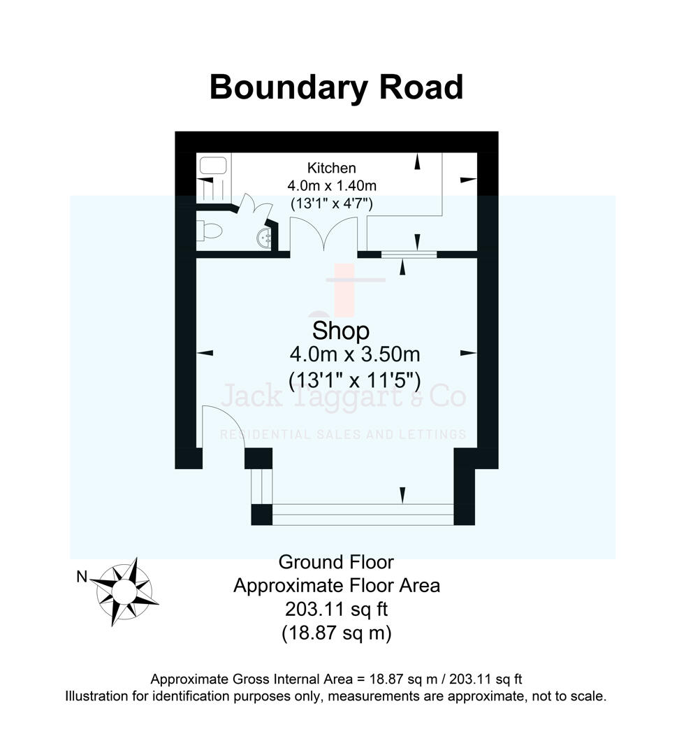 26, Boundary Road, Hove floorplan