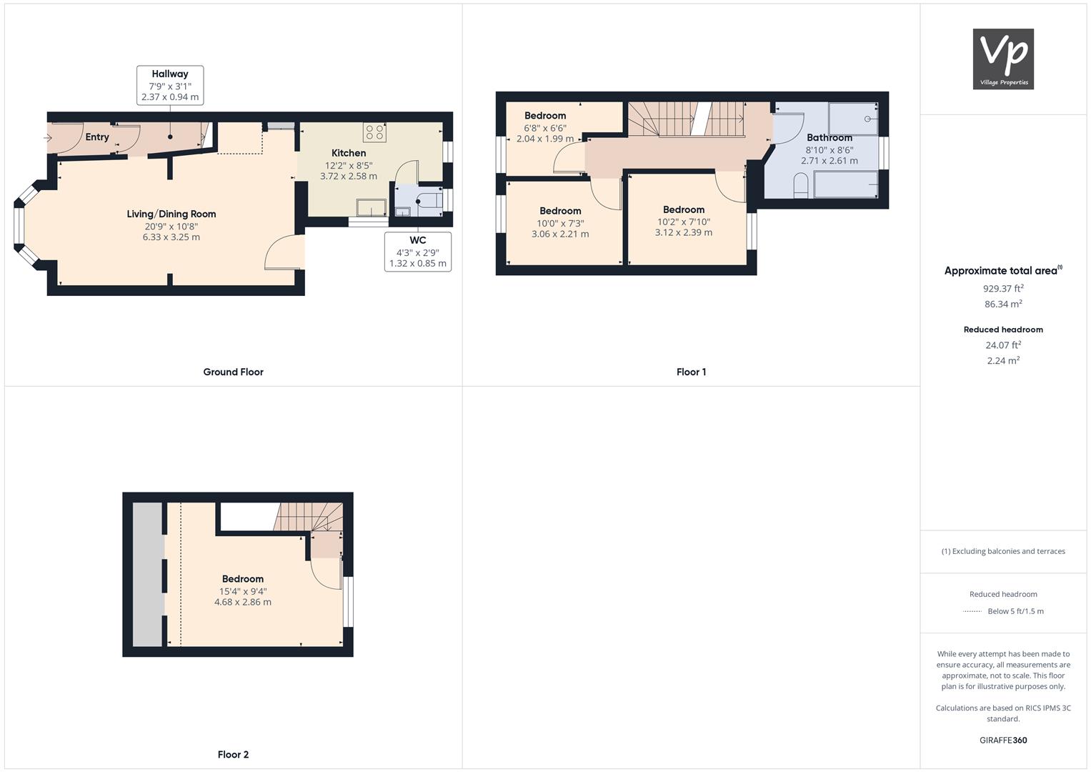 41, Wilson Road, Reading floorplan