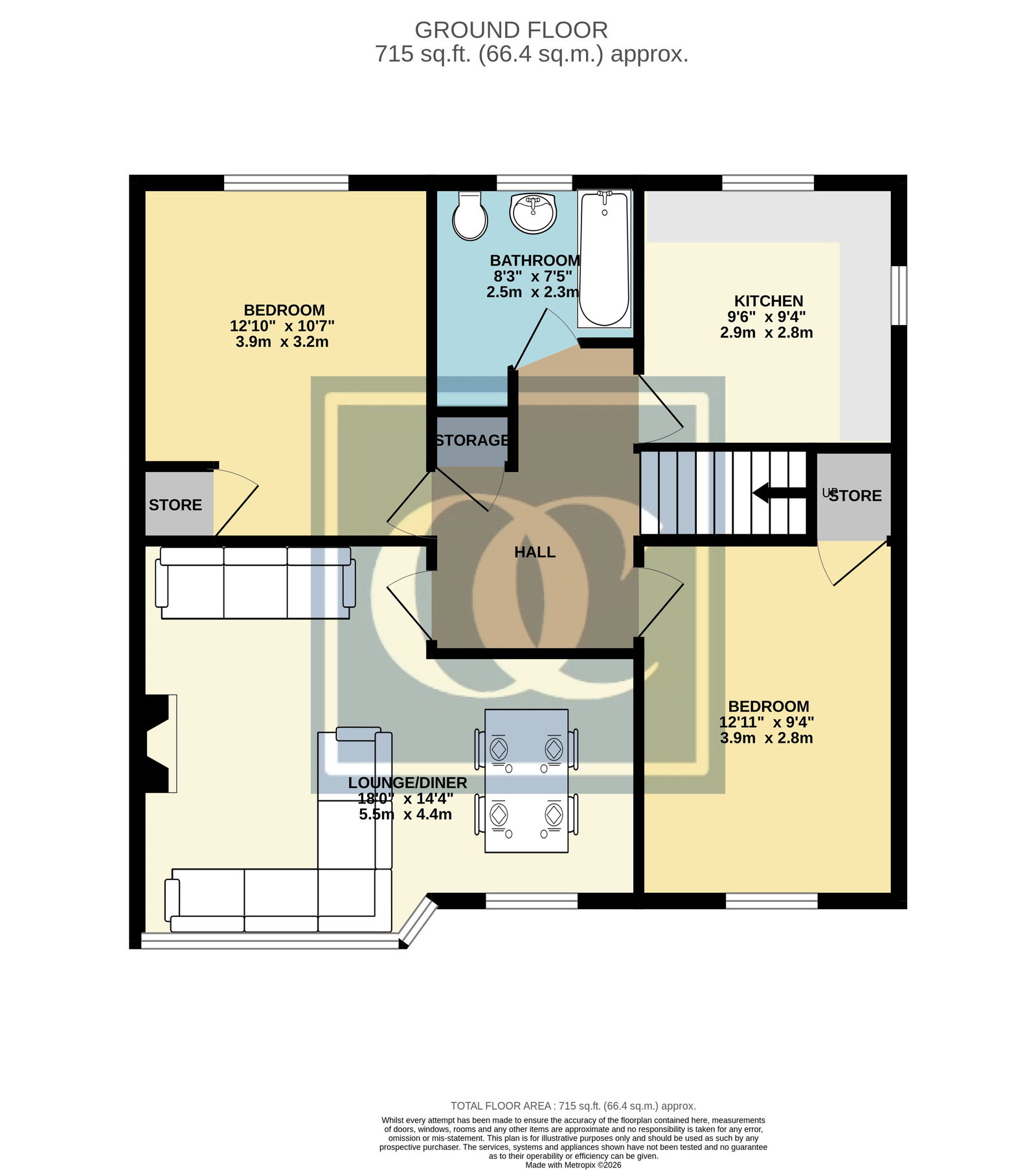 71, Coventry Road, Bedworth floorplan