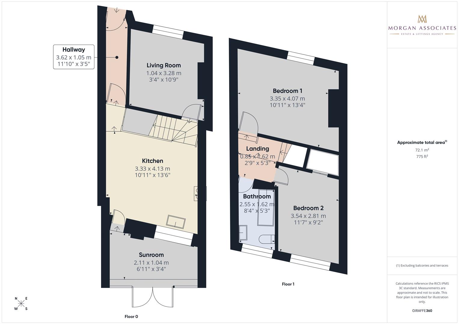 27, Sandford Street, Cheltenham floorplan