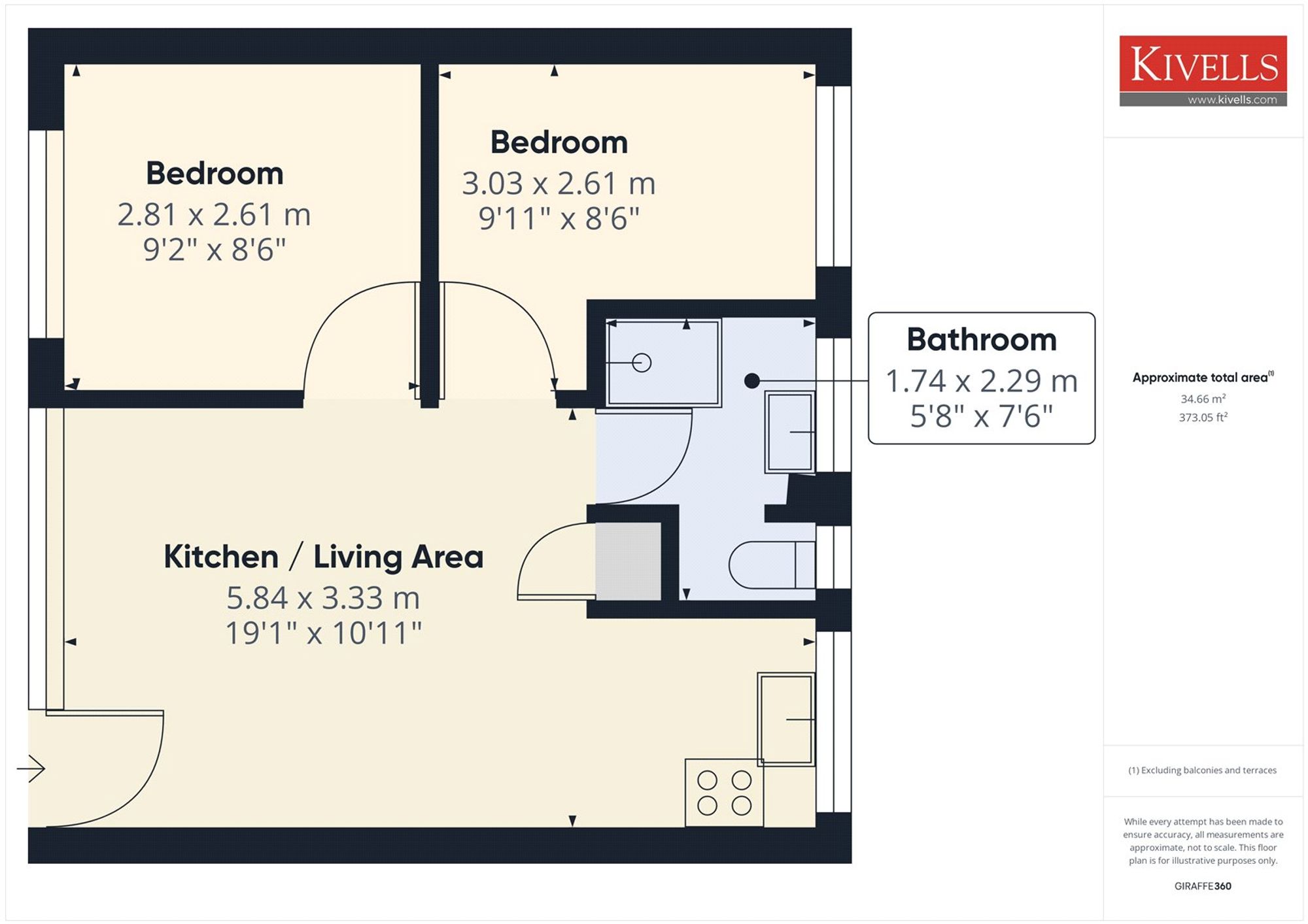 28, The Park, Bude, EX23 floorplan
