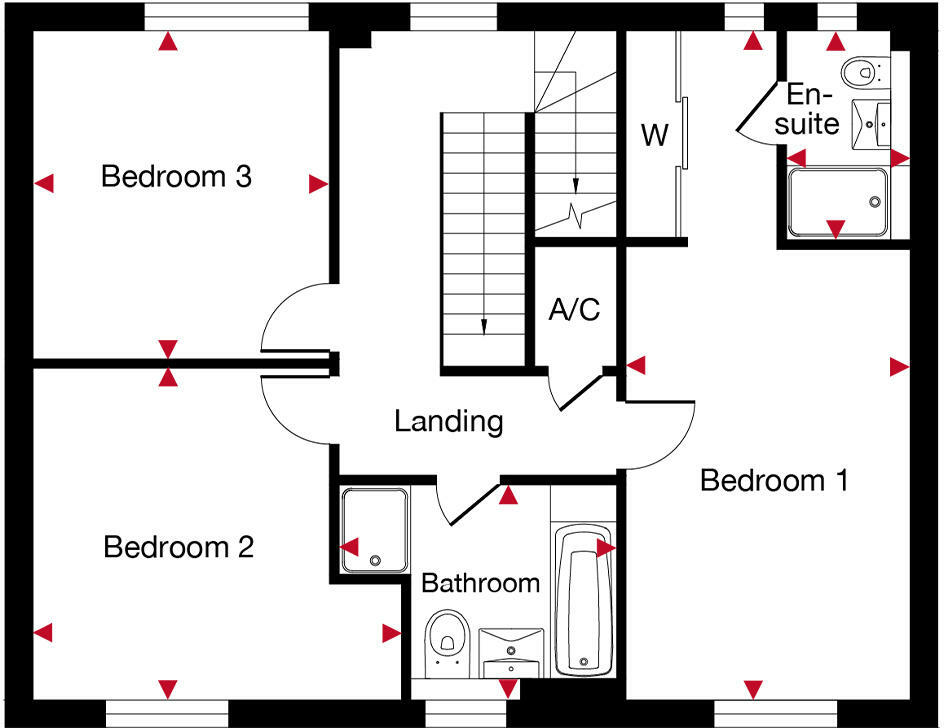 PLOT281, London Road, Wymondham floorplan