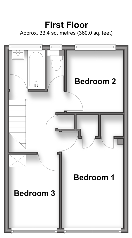 Austin Close, Chatham floorplan