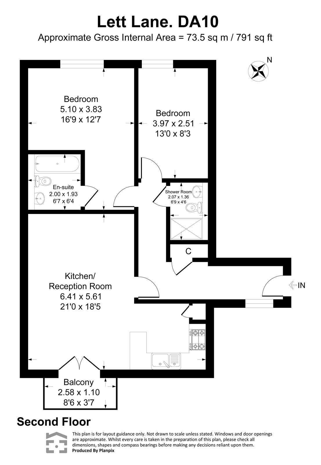 9, Lett Lane, Ebbsfleet Valley floorplan