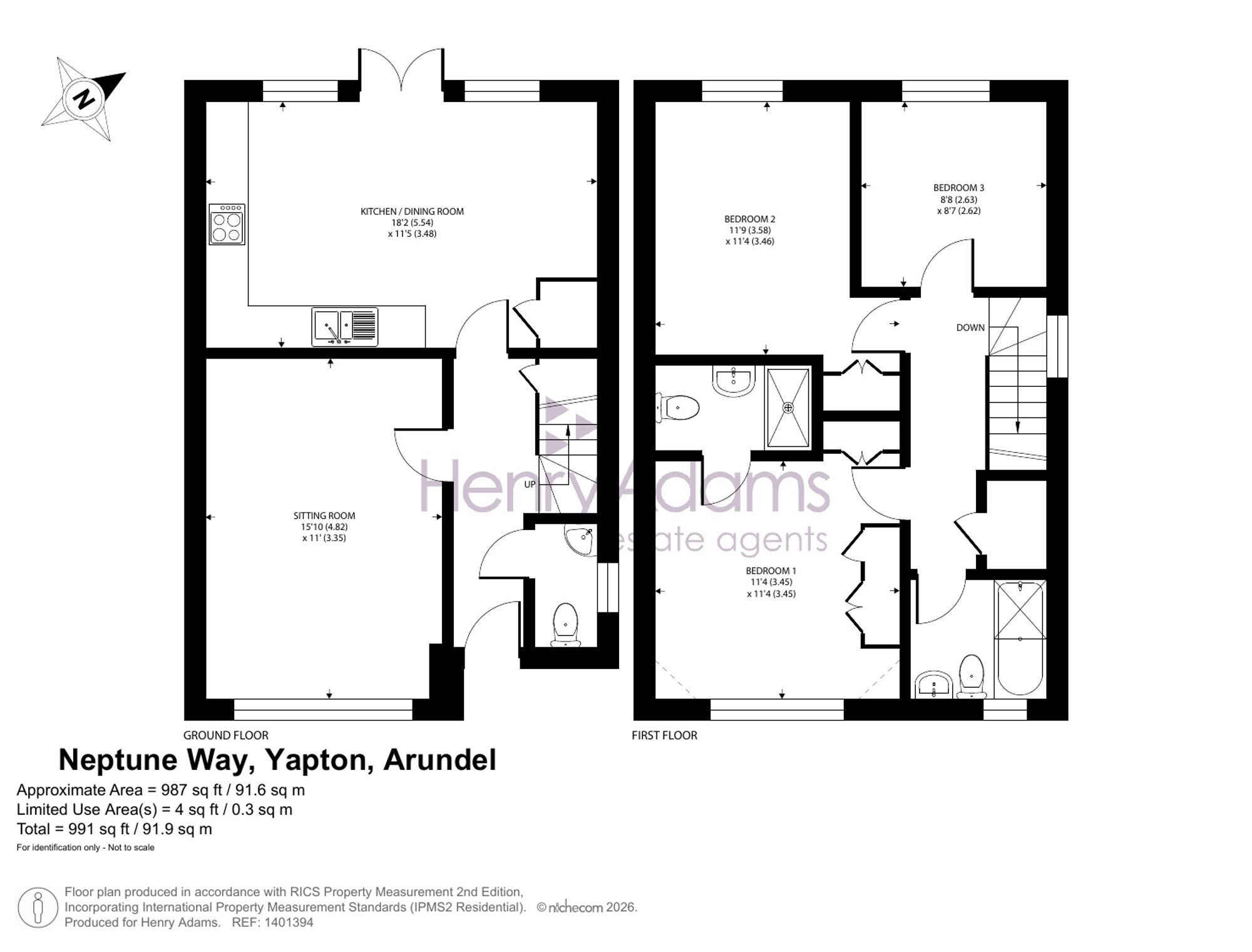 40 Neptune Way, Arundel floorplan
